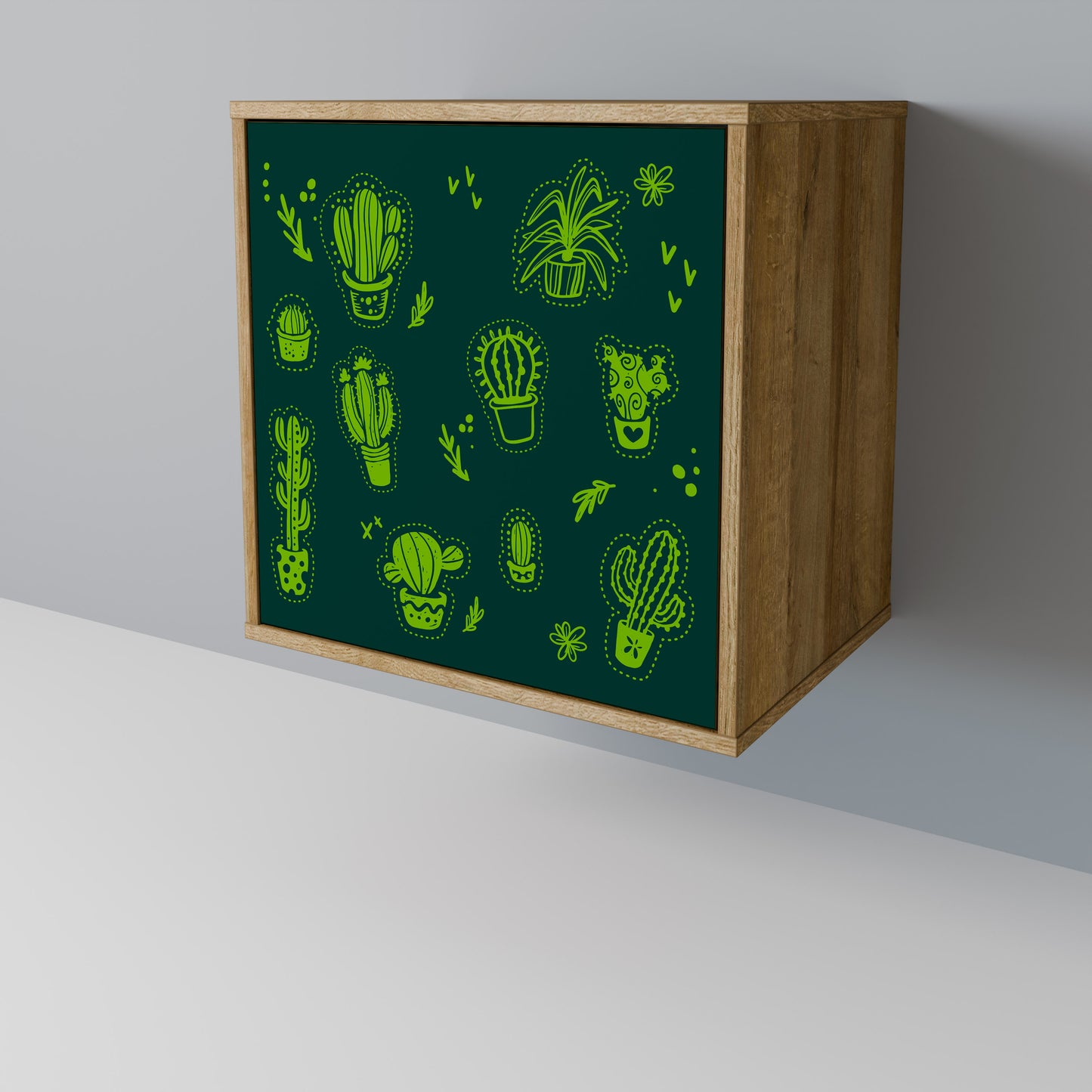 DESERT GREEN Skänk med en dörr