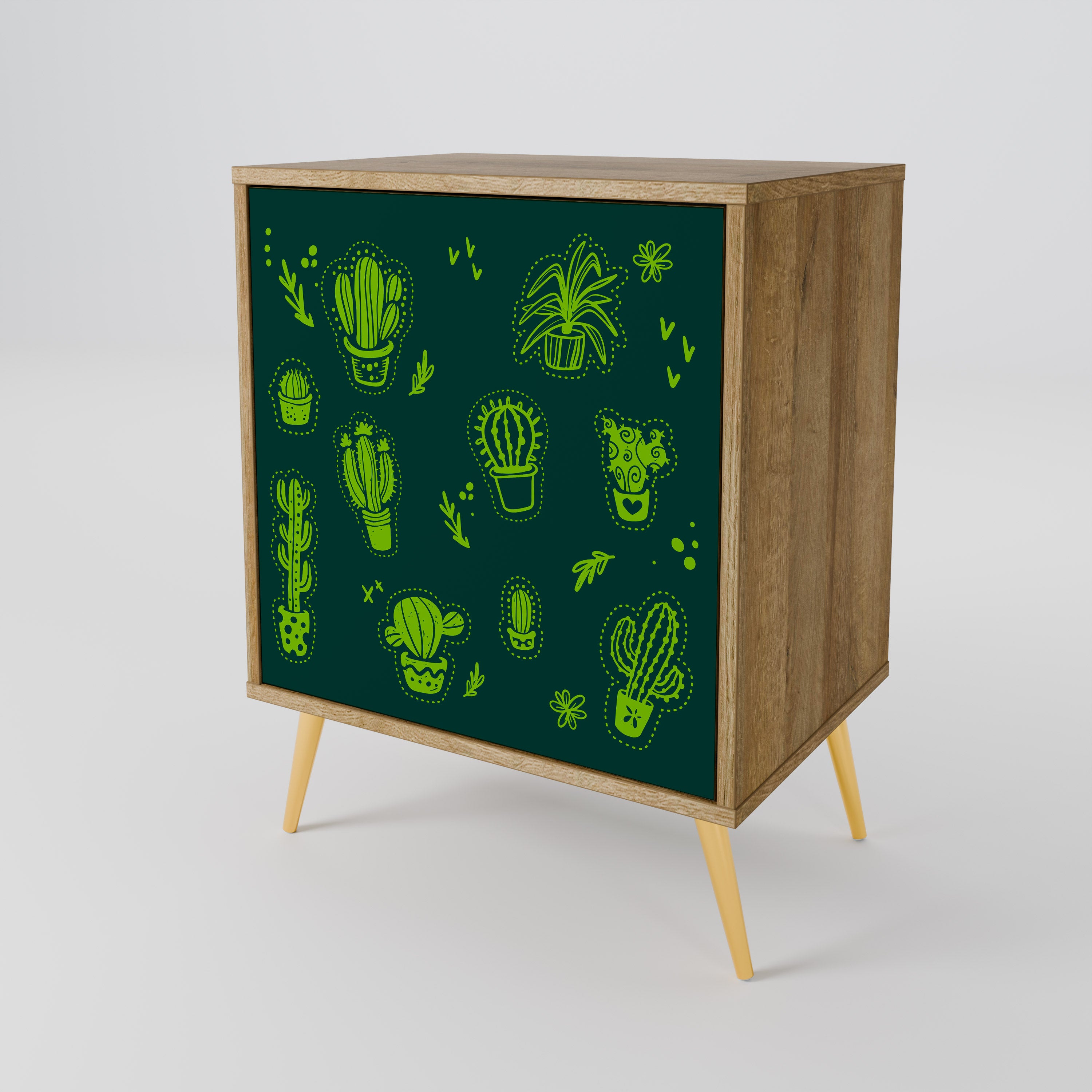 DESERT GREEN 1-türiges Sideboard