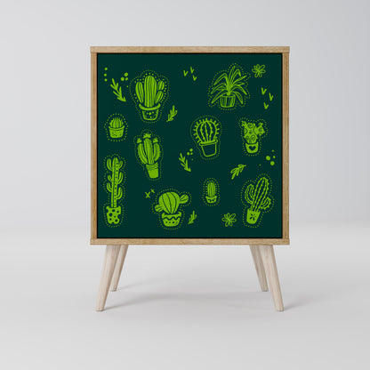 DESERT GREEN Skänk med en dörr
