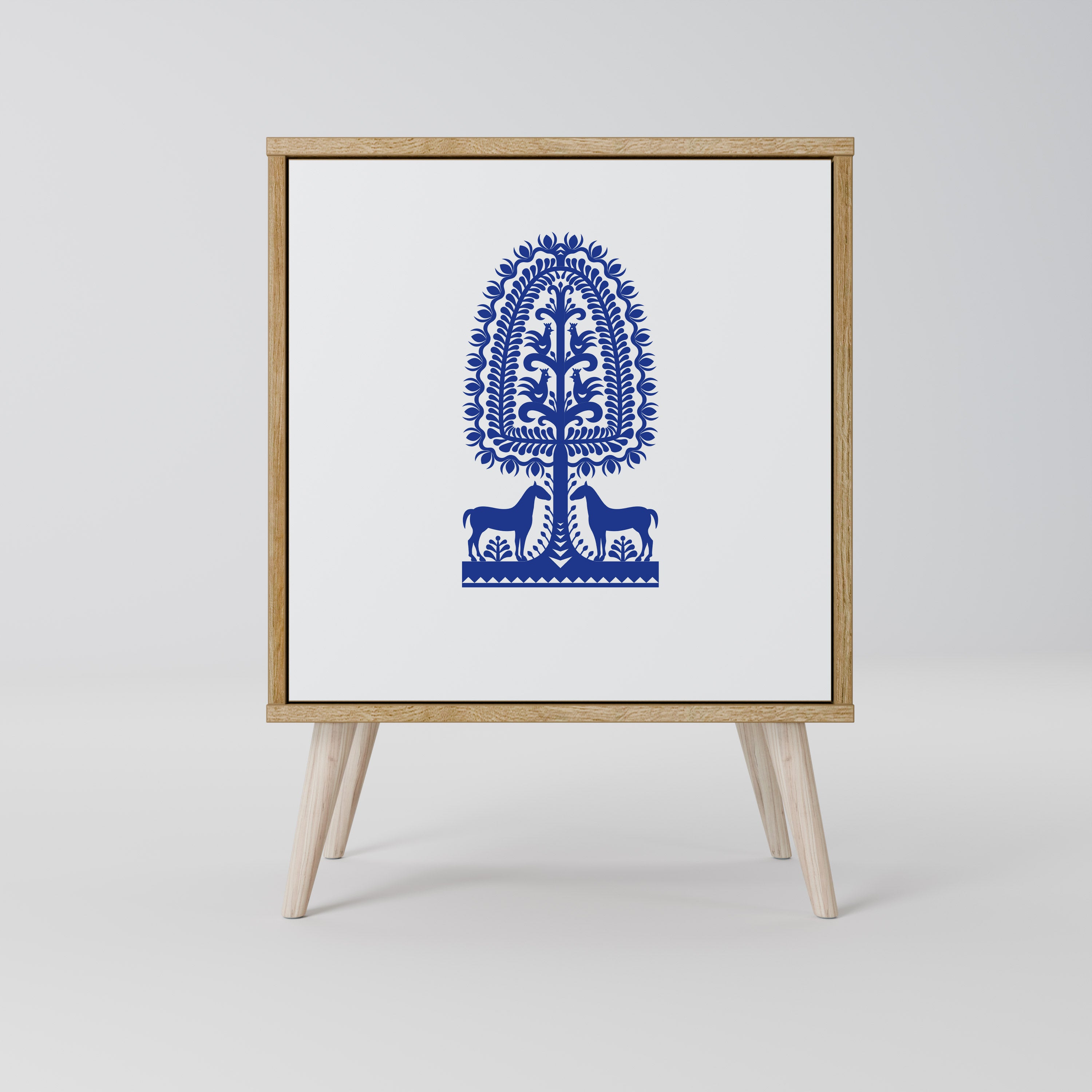 POLISH FOLK ART 1-türiges Sideboard