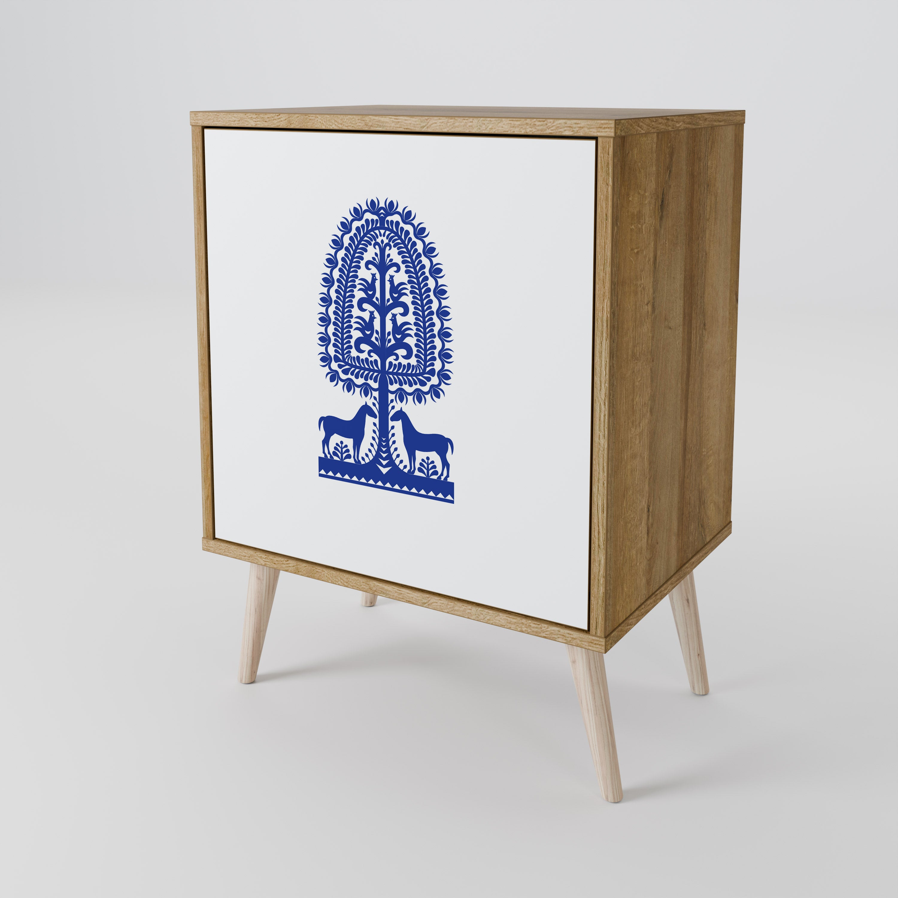 POLISH FOLK ART 1-türiges Sideboard