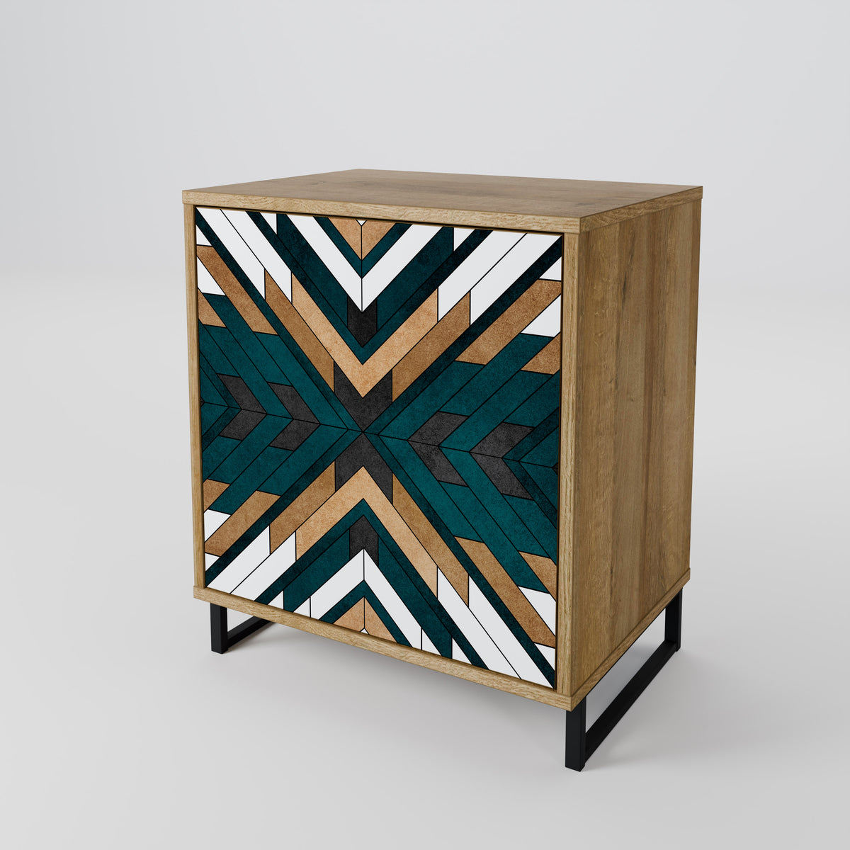 ARTISTIC GEOMETRY 1-Door Sideboard