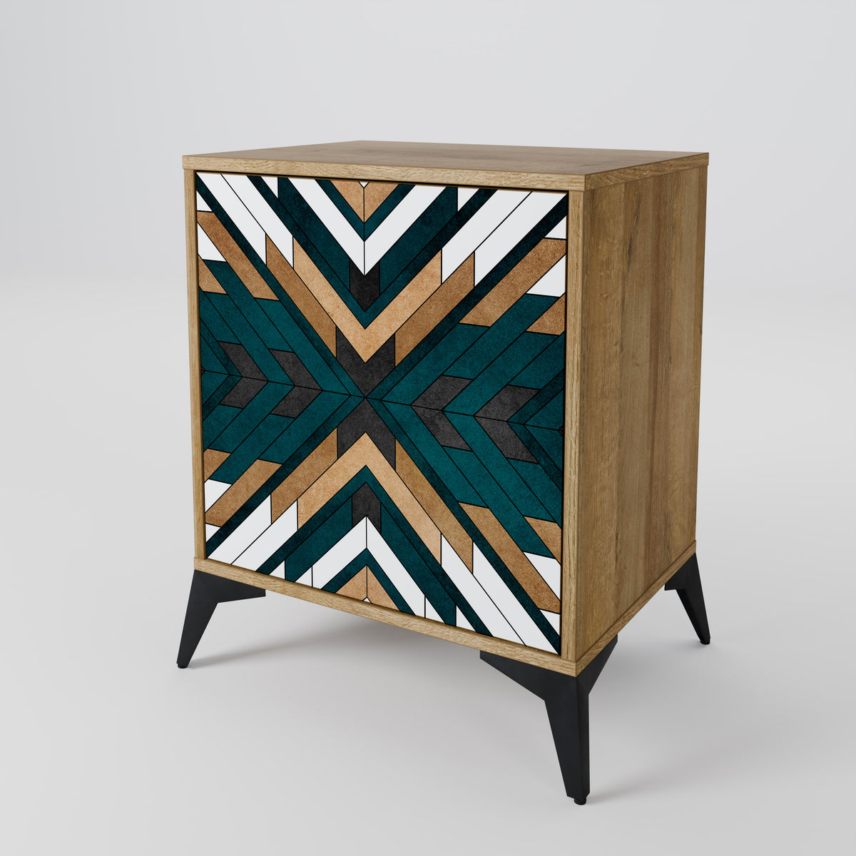 ARTISTIC GEOMETRY 1-Door Sideboard
