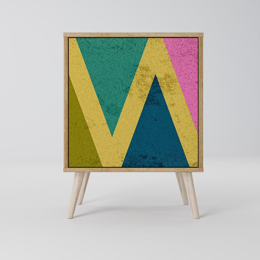 COLORFUL TRIANGLES 1-türiges Sideboard