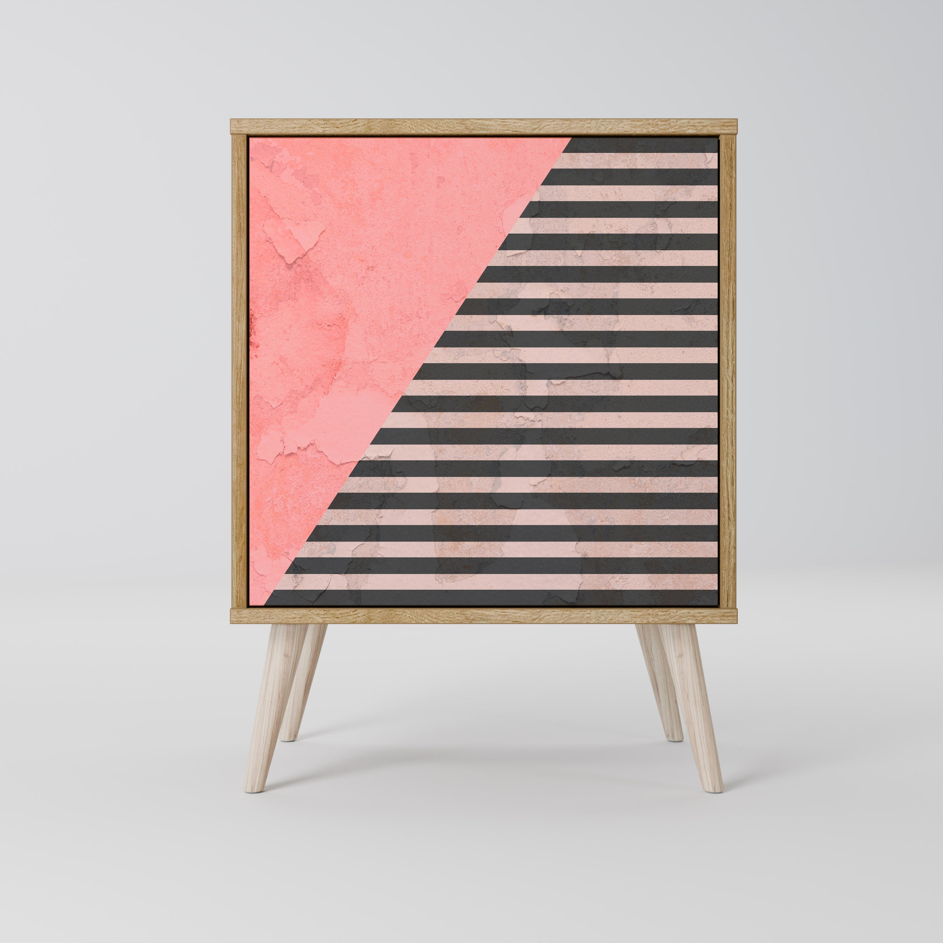 GLAMOROUS STRIPE Skänk med en dörr