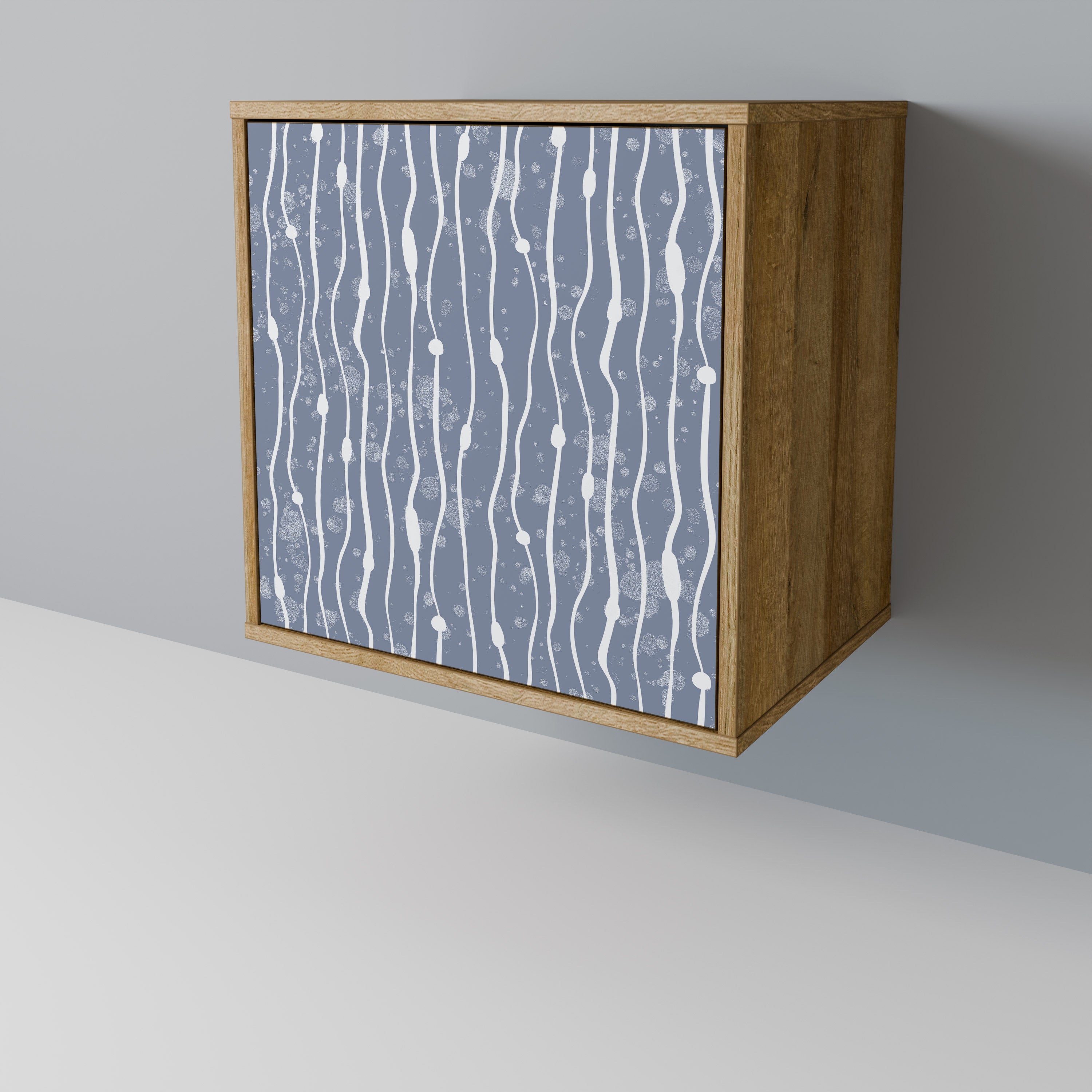 GRAPHITE RAIN Skänk med en dörr