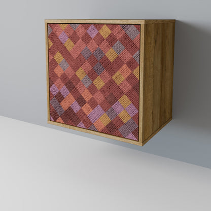 PAINTED SQUARES Μπουφές 1-θύρας