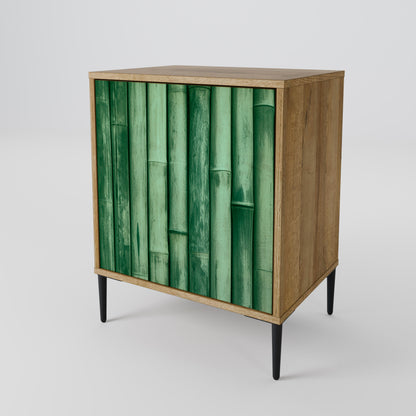 NATURAL GREEN 1-Door Sideboard