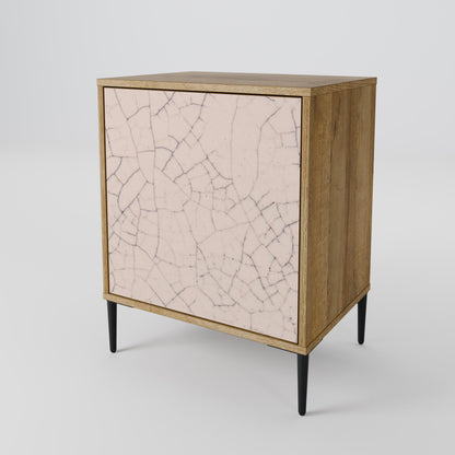 CERAMIC TEXTURE Skänk med en dörr