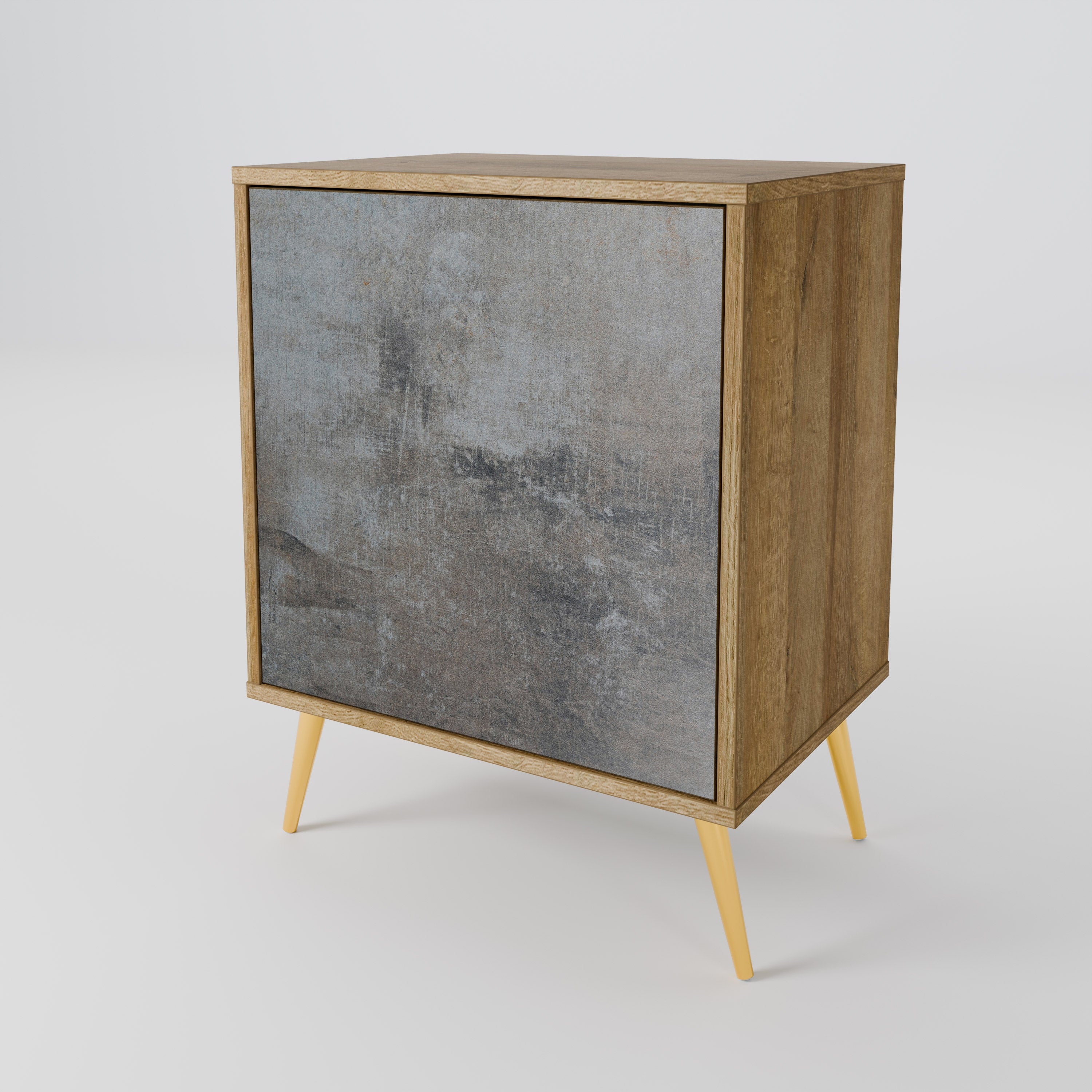 CONCRETE WALL 1-Door Sideboard