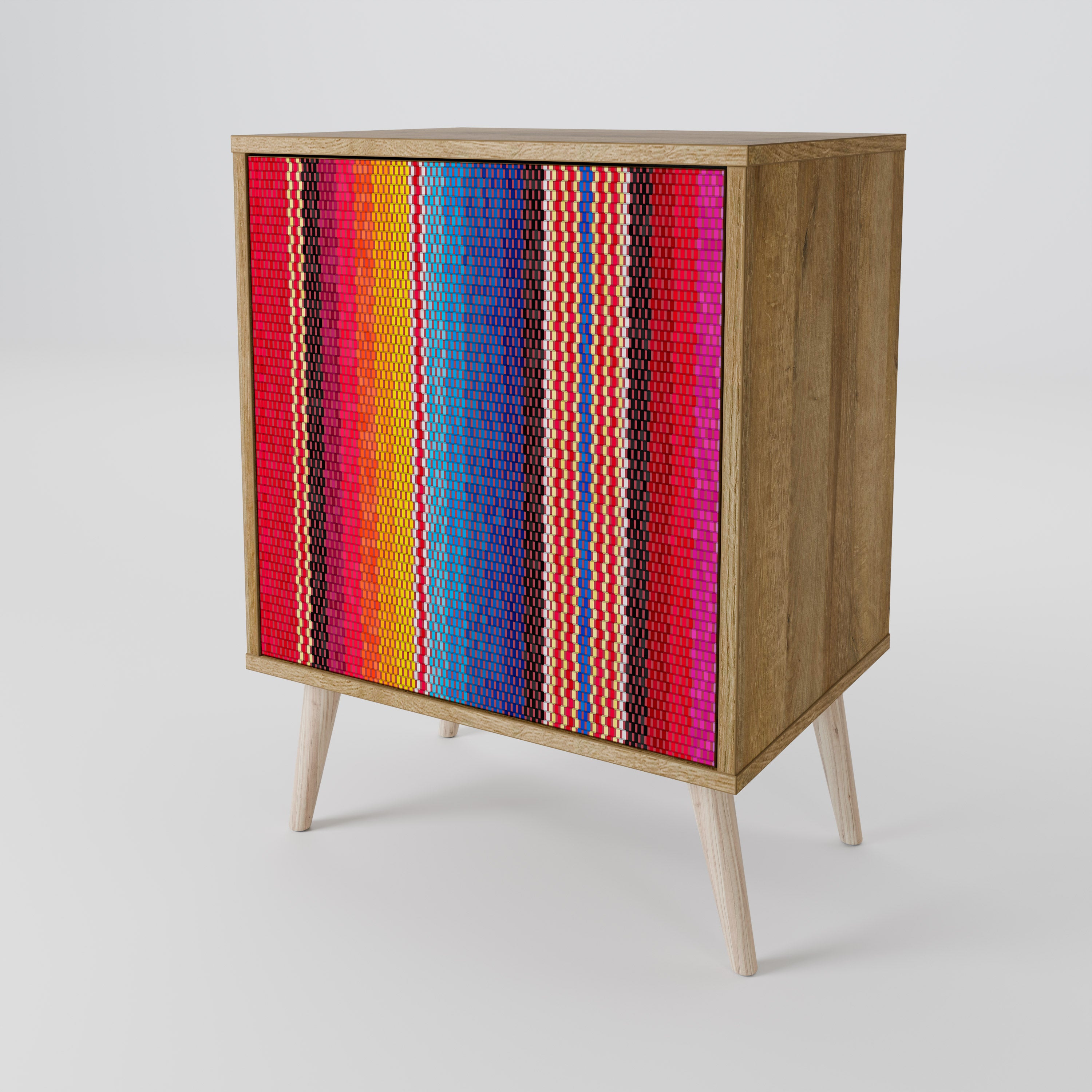 ETHNIC MEXICAN 1-Door Sideboard