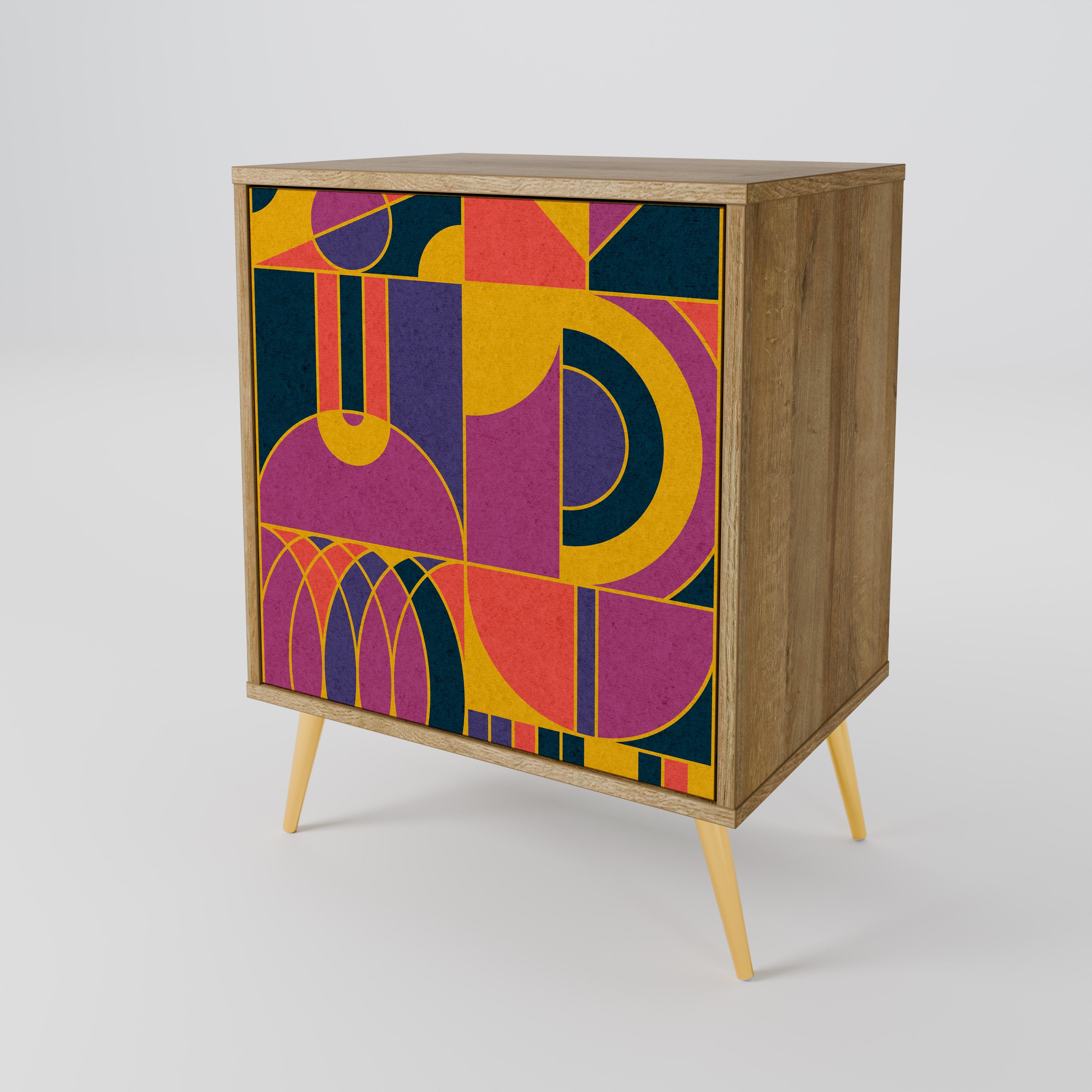 ELECTRIC PATTERNS 1-Door Sideboard