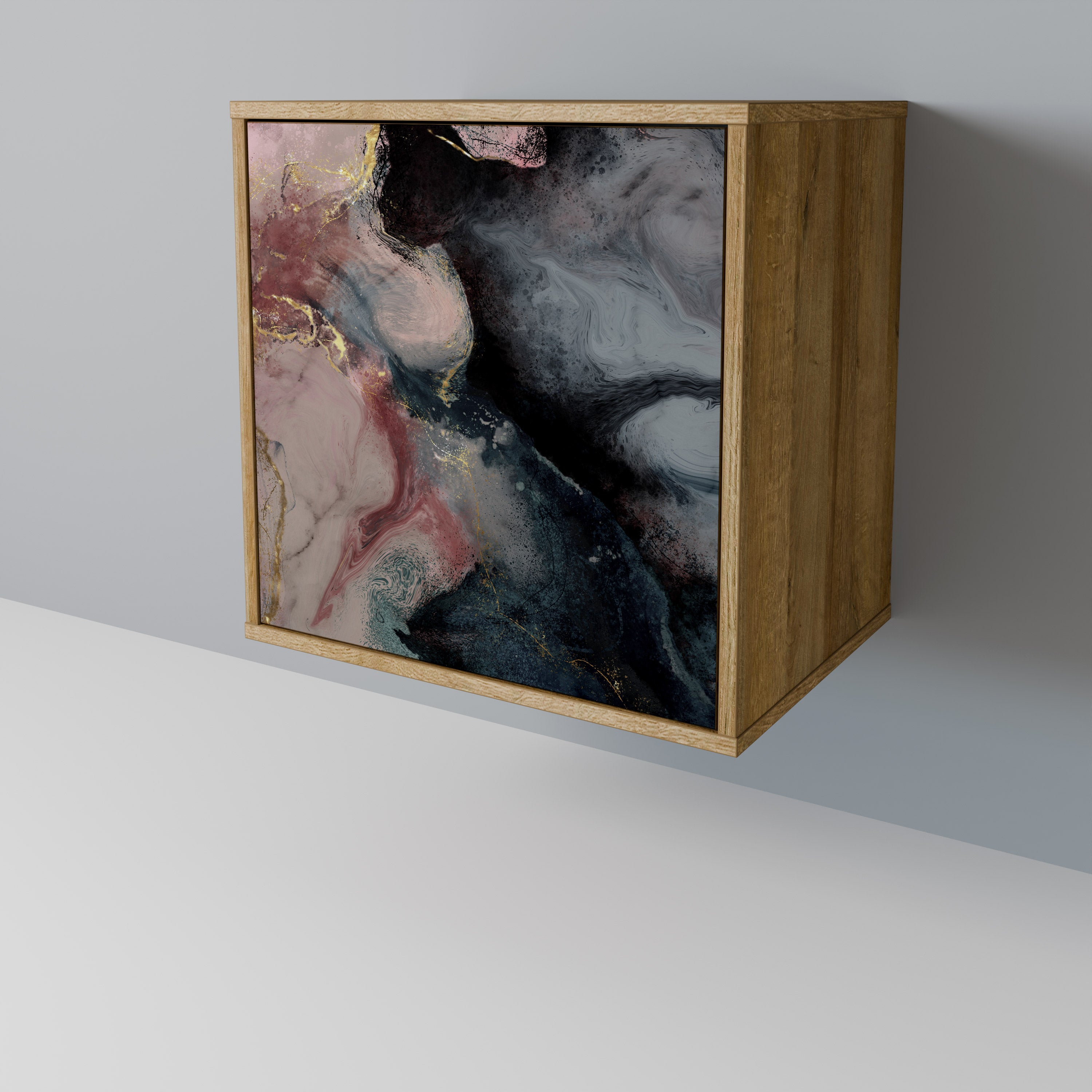 GILDED SWIRLS 1-Door Sideboard