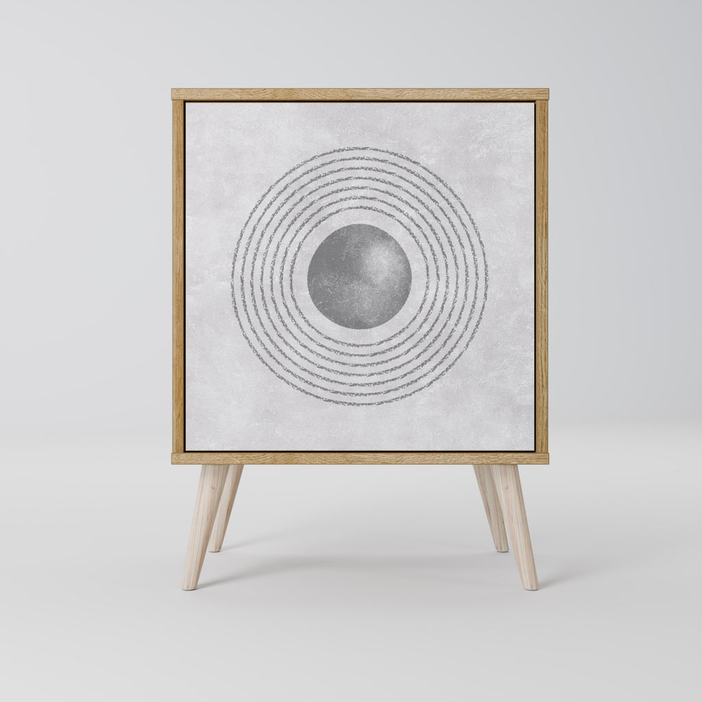 SOLID CIRCLES Aparador de 1 Puerta