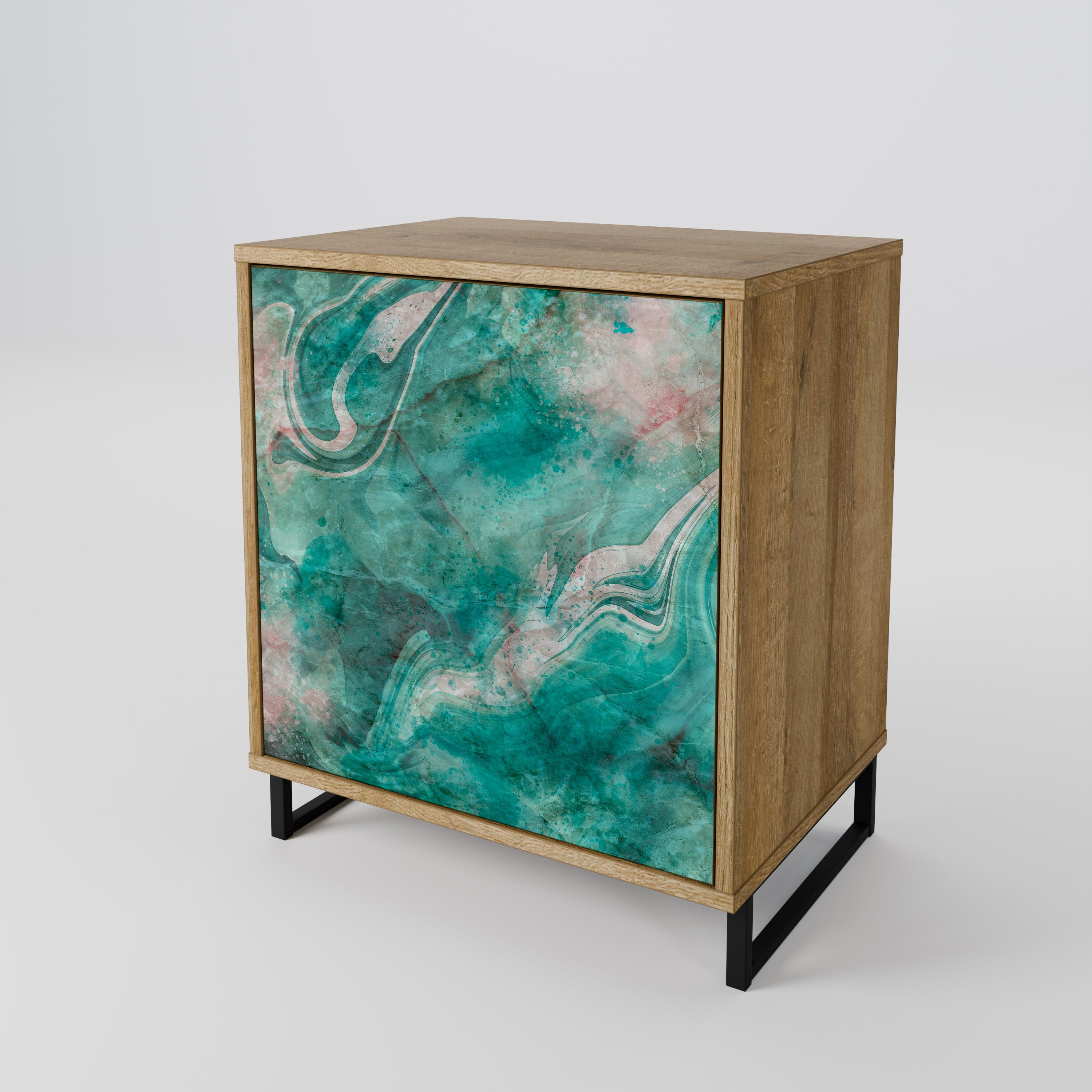 ABSTRACT ALCHEMY 1-Door Sideboard
