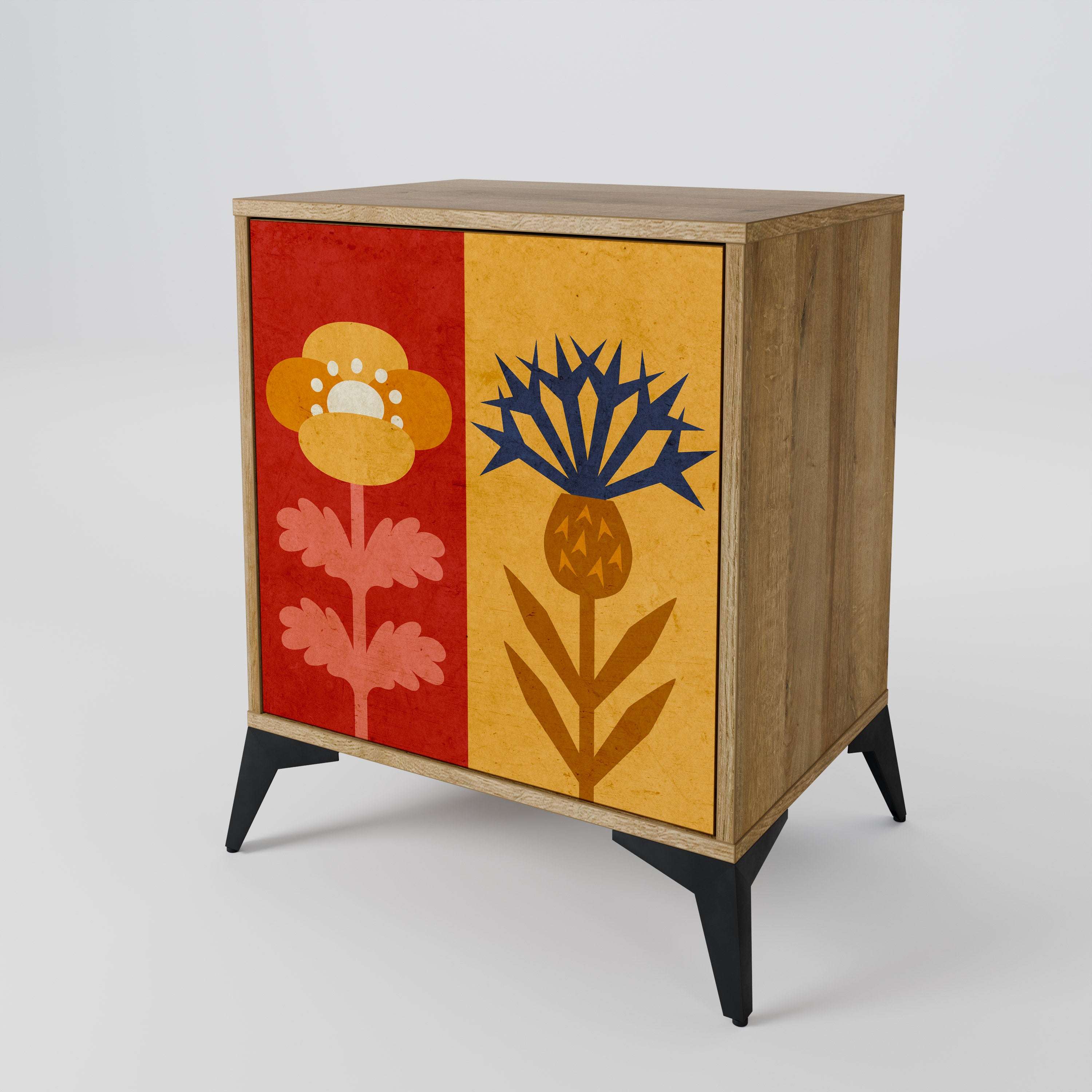SCANDIC FLOWERET 1-Door Sideboard