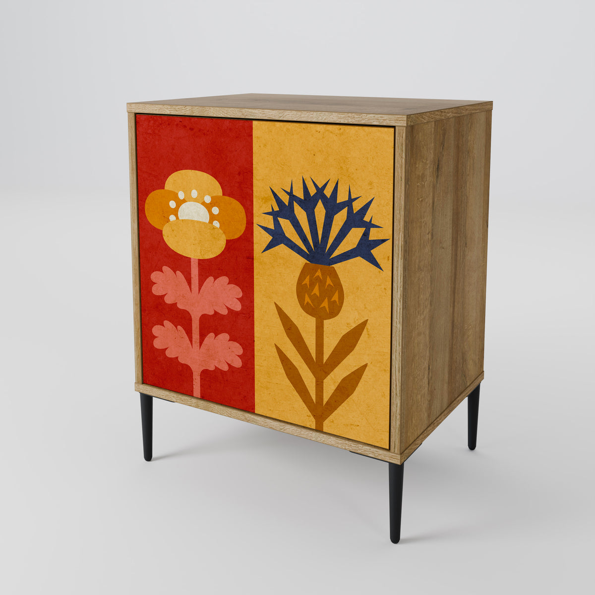 SCANDIC FLOWERET 1-Door Sideboard