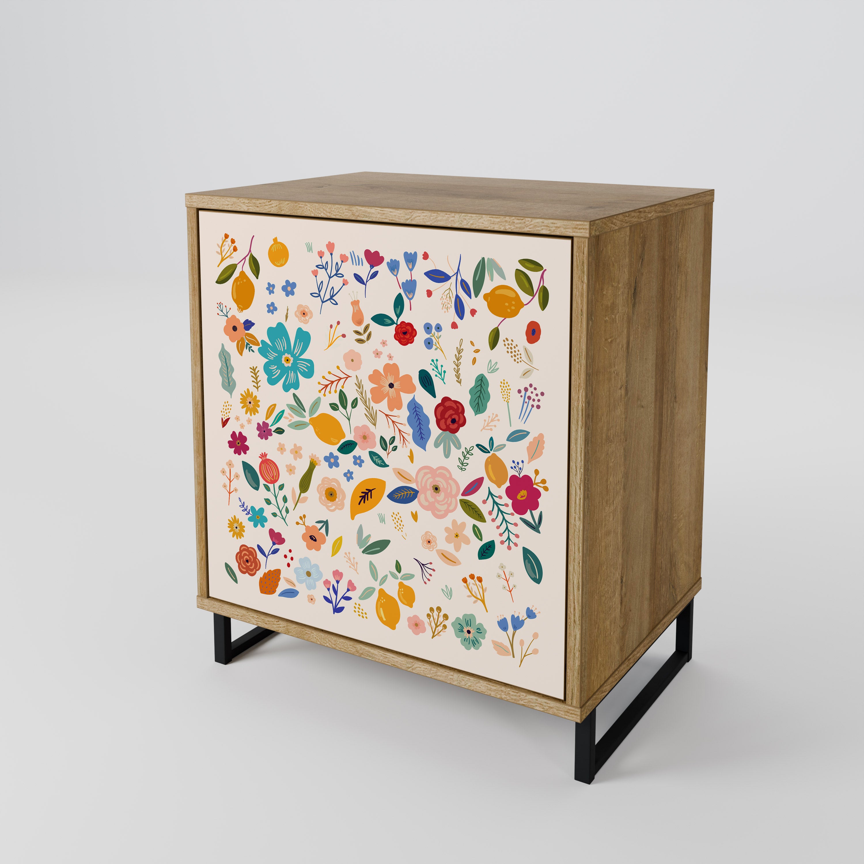 FLORAL COMBINATION 1-Door Sideboard