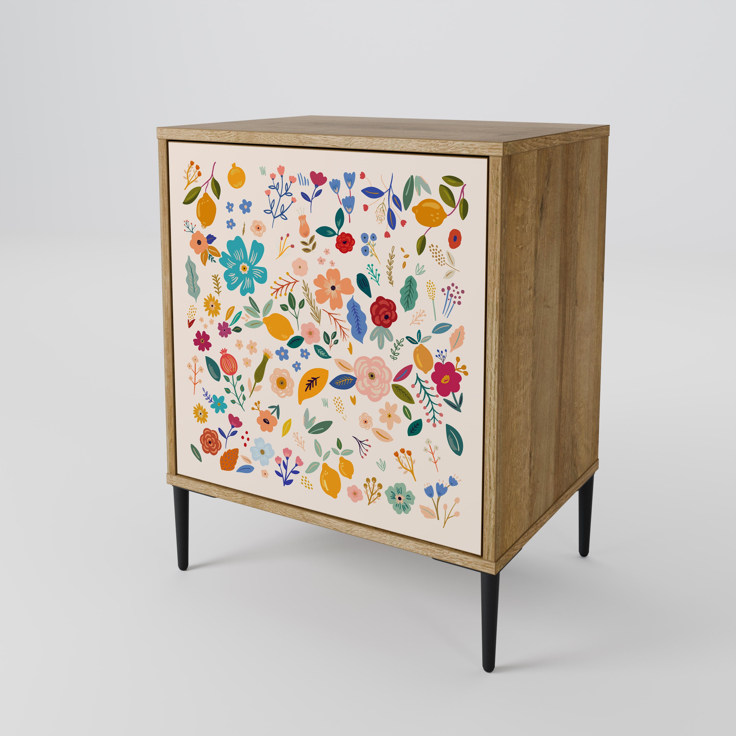 FLORAL COMBINATION 1-Door Sideboard
