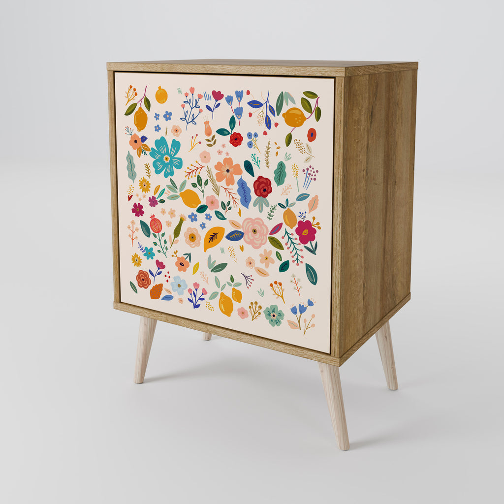 FLORAL COMBINATION 1-Door Sideboard