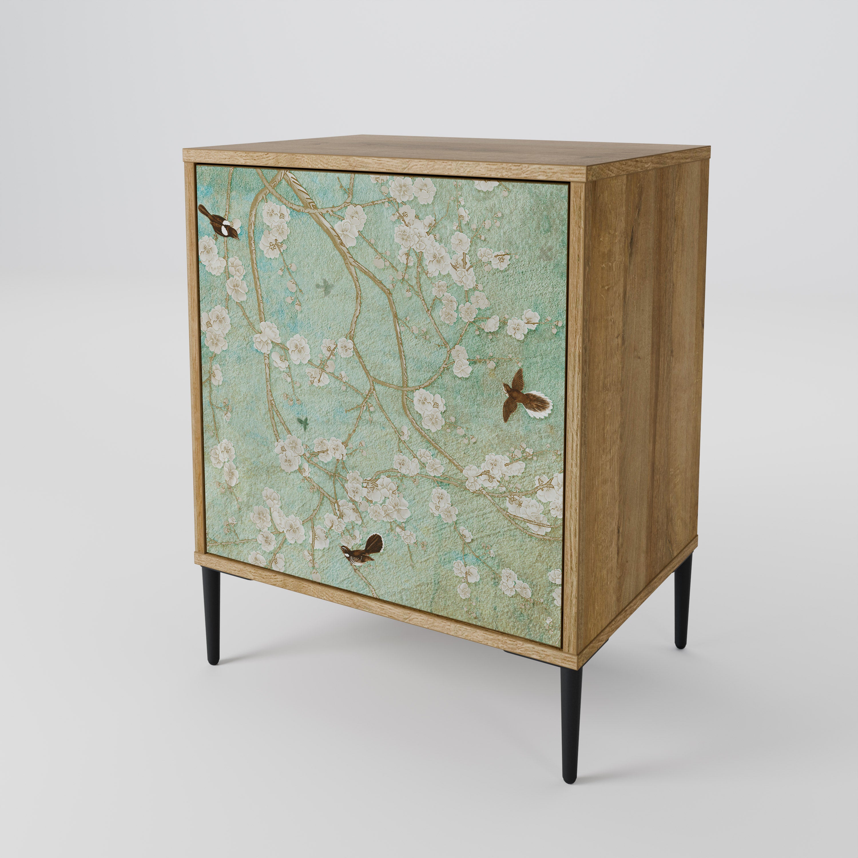 BLOOMING CHARM 1-Door Sideboard