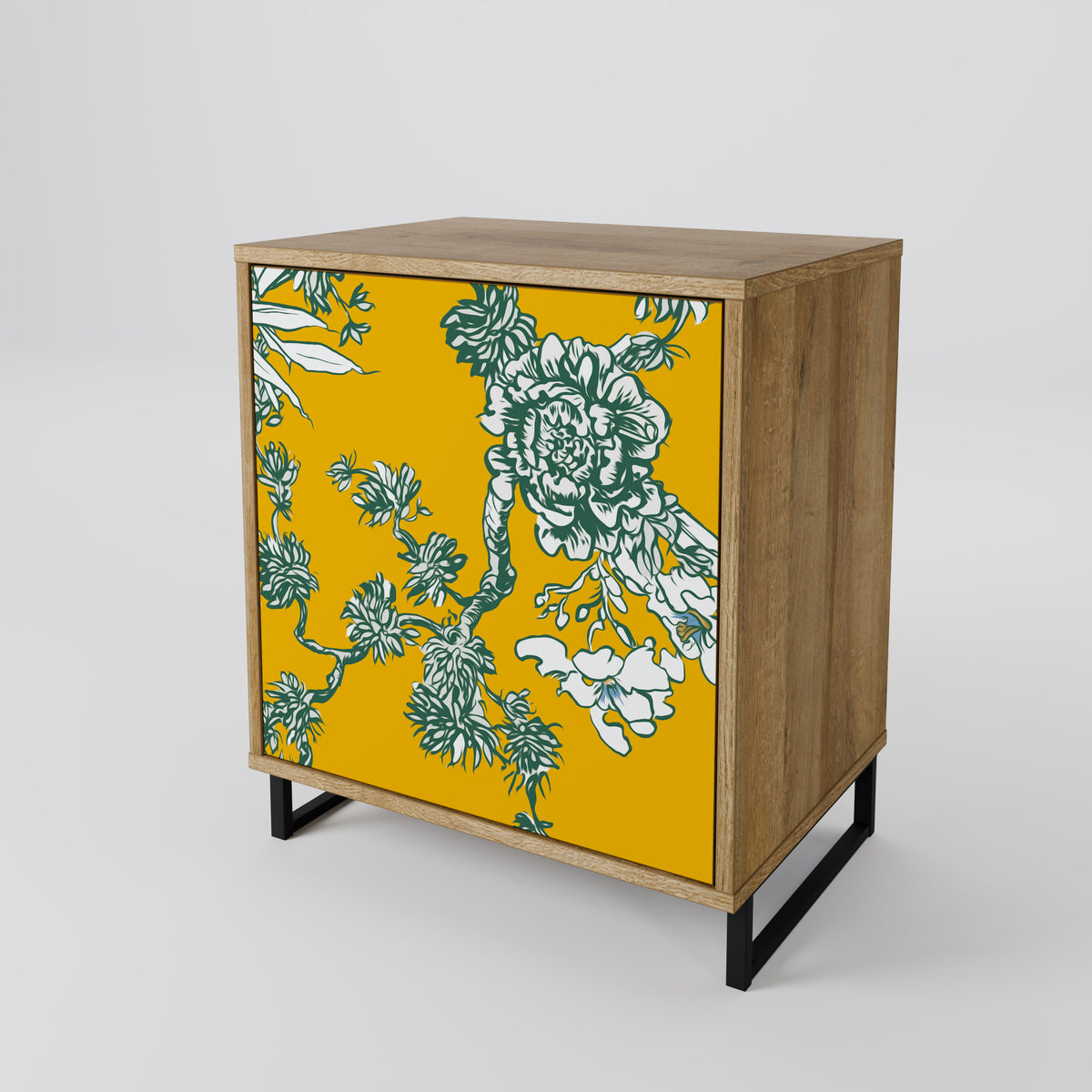 YELLOW CHINOISERIE Aparador de 1 Puerta
