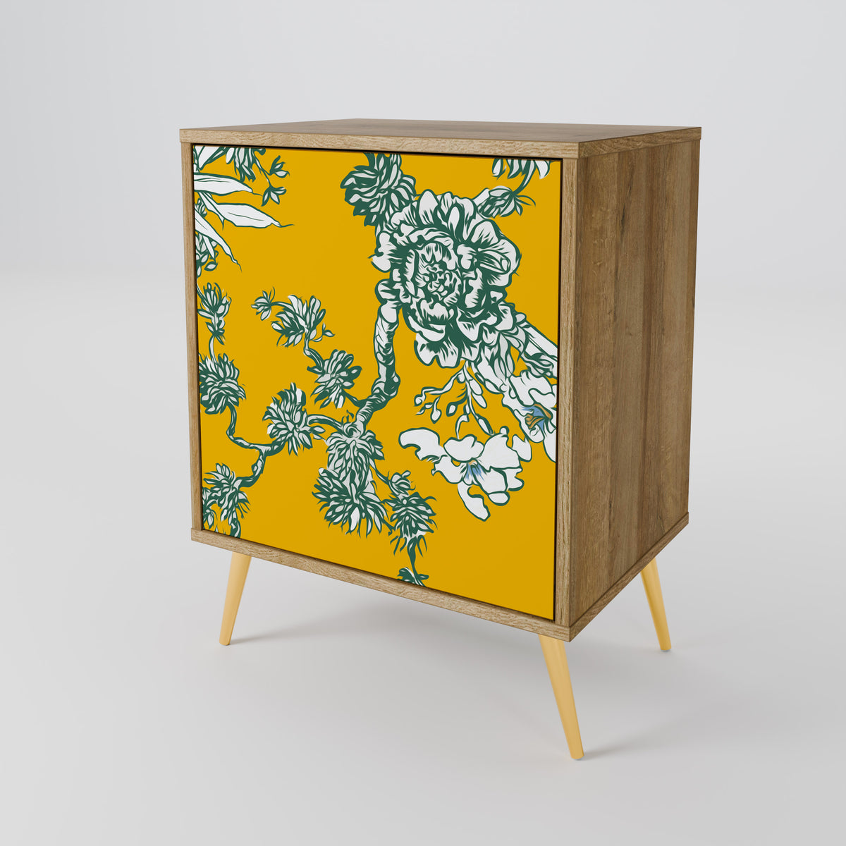 YELLOW CHINOISERIE Aparador de 1 Puerta