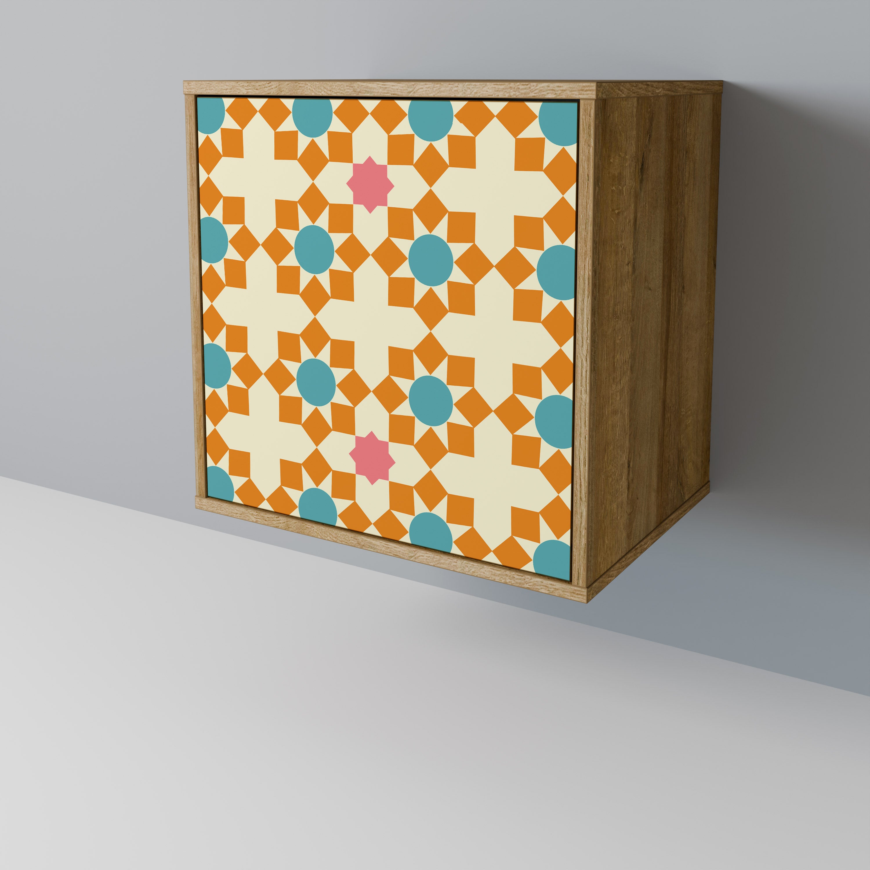 FLORAL DECOR 1-Door Sideboard