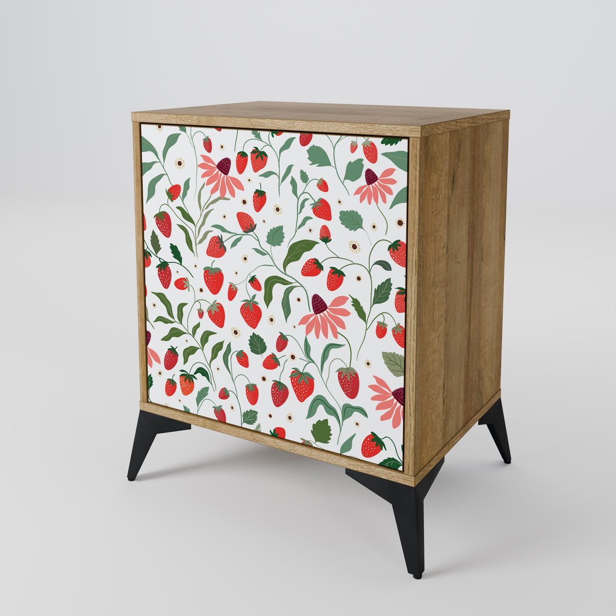 FLOWERS AND STRAWBERRIES 1-türiges Sideboard
