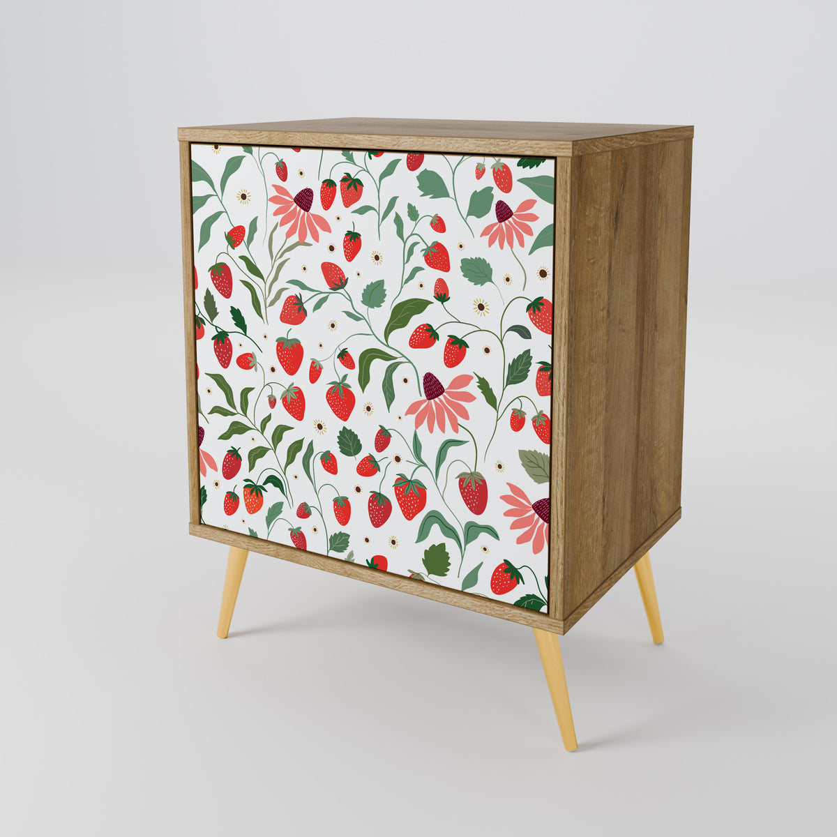 FLOWERS AND STRAWBERRIES 1-türiges Sideboard