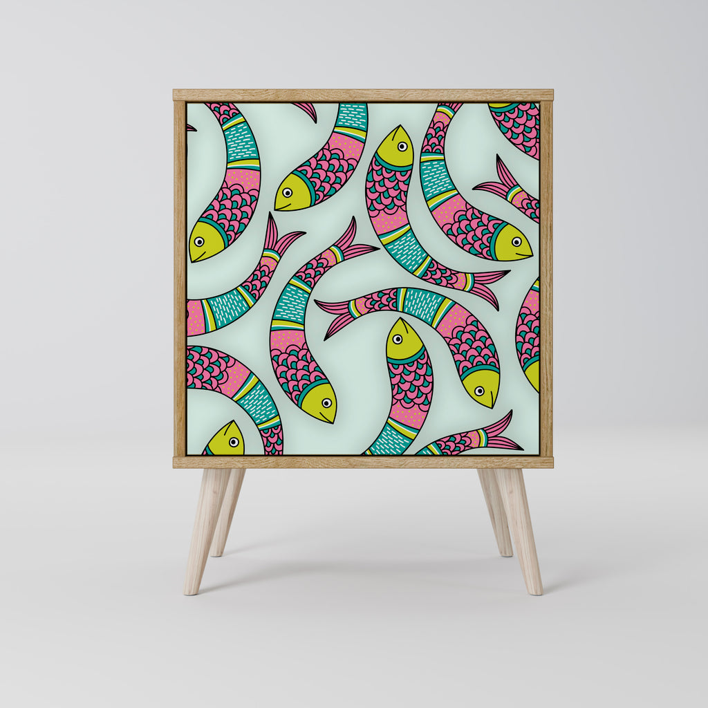 INDIAN FISH Μπουφές 1-θύρας