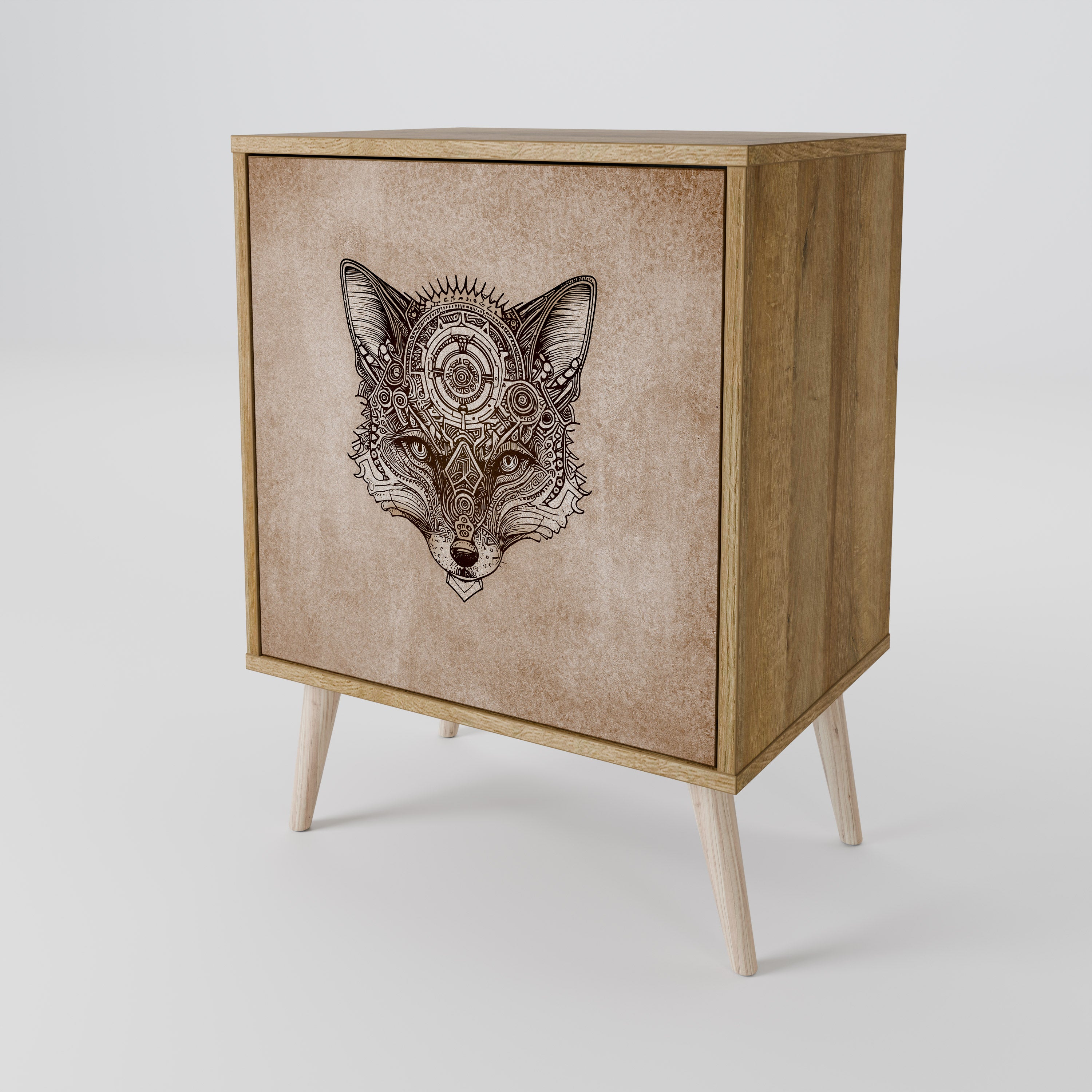 STEAMPUNK CLAN 1-Door Sideboard