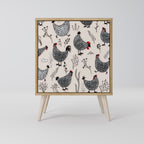 HAPPY HENS 1-Door Sideboard