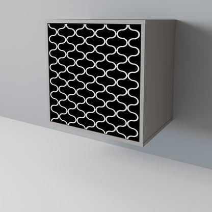 TESSELATED BLACKNESS Aparador de 1 Puerta