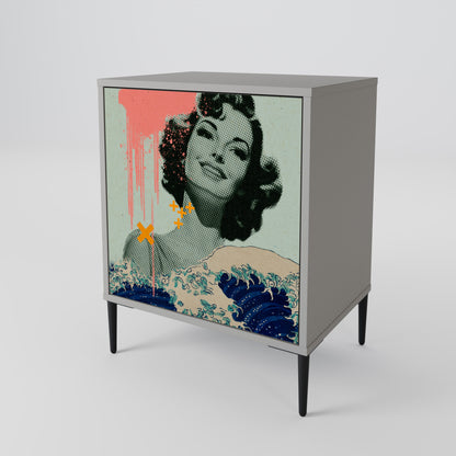 KANAGAWA BEAUTY Μπουφές 1-θύρας