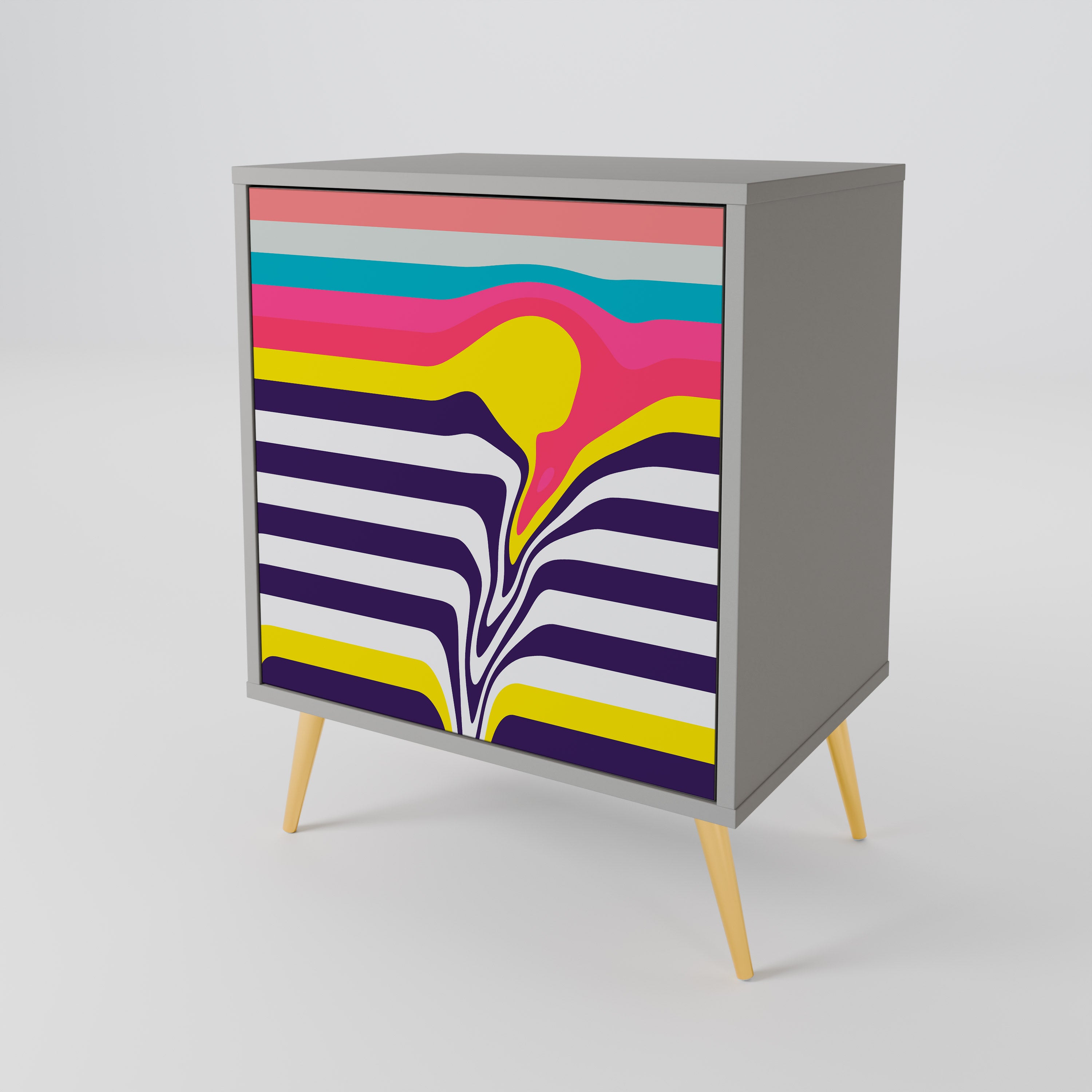 TONE COLLAPSE Aparador de 1 Porta