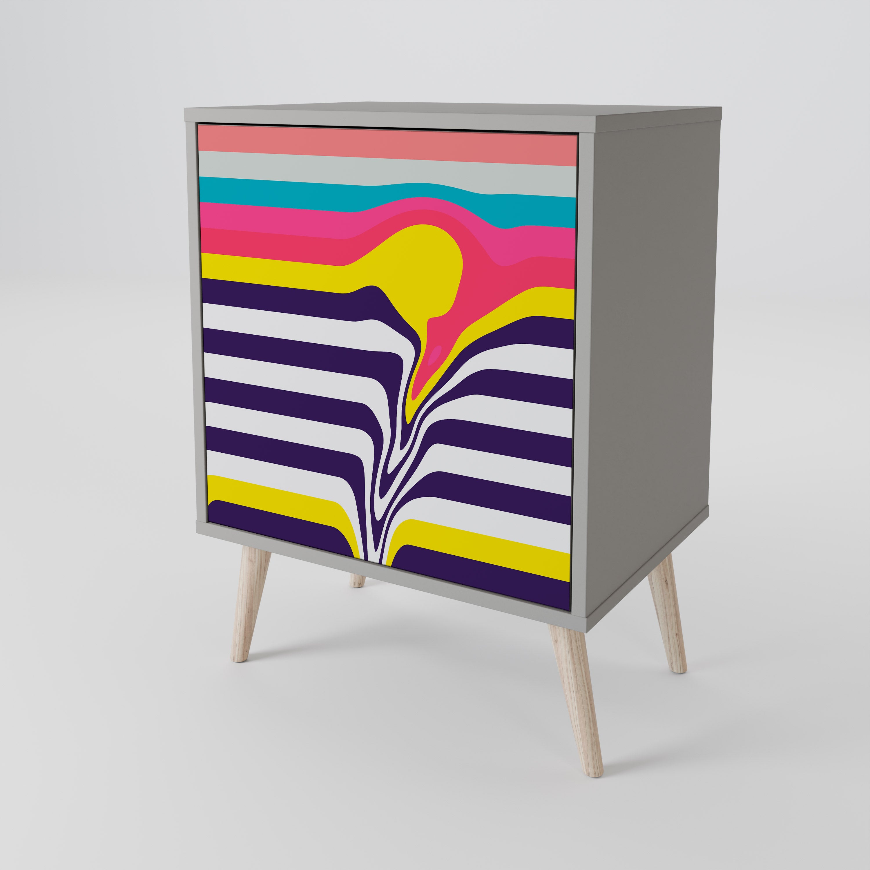 TONE COLLAPSE Aparador de 1 Porta