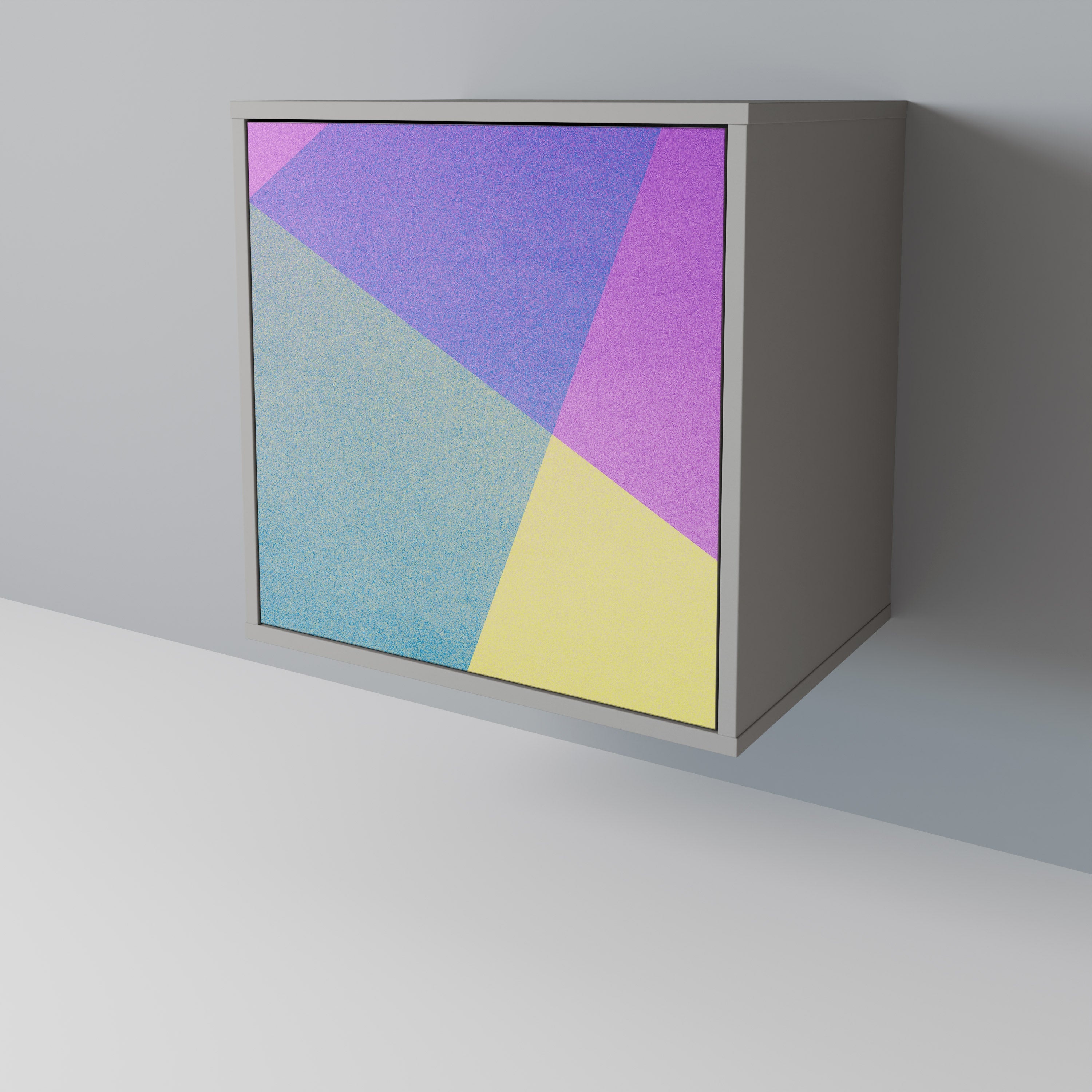 BRIGHT GEOMETRY Aparador de 1 Porta