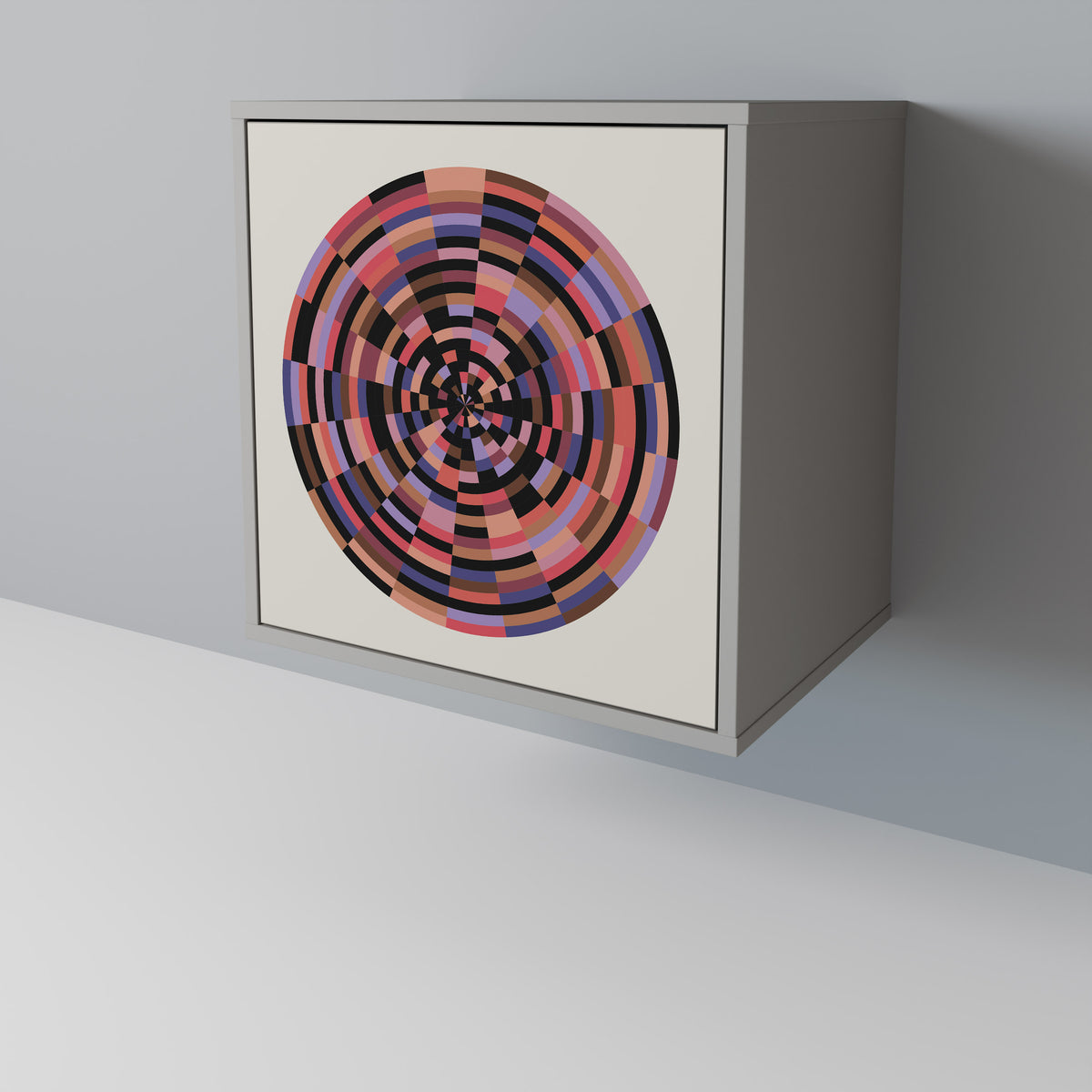 BROWN CIRCLES Μπουφές 1-θύρας