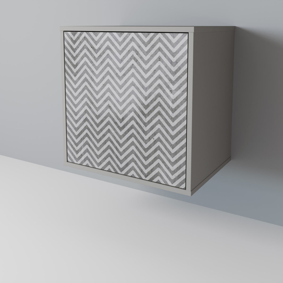 CONCRETE ZIG ZAG Μπουφές 1-θύρας