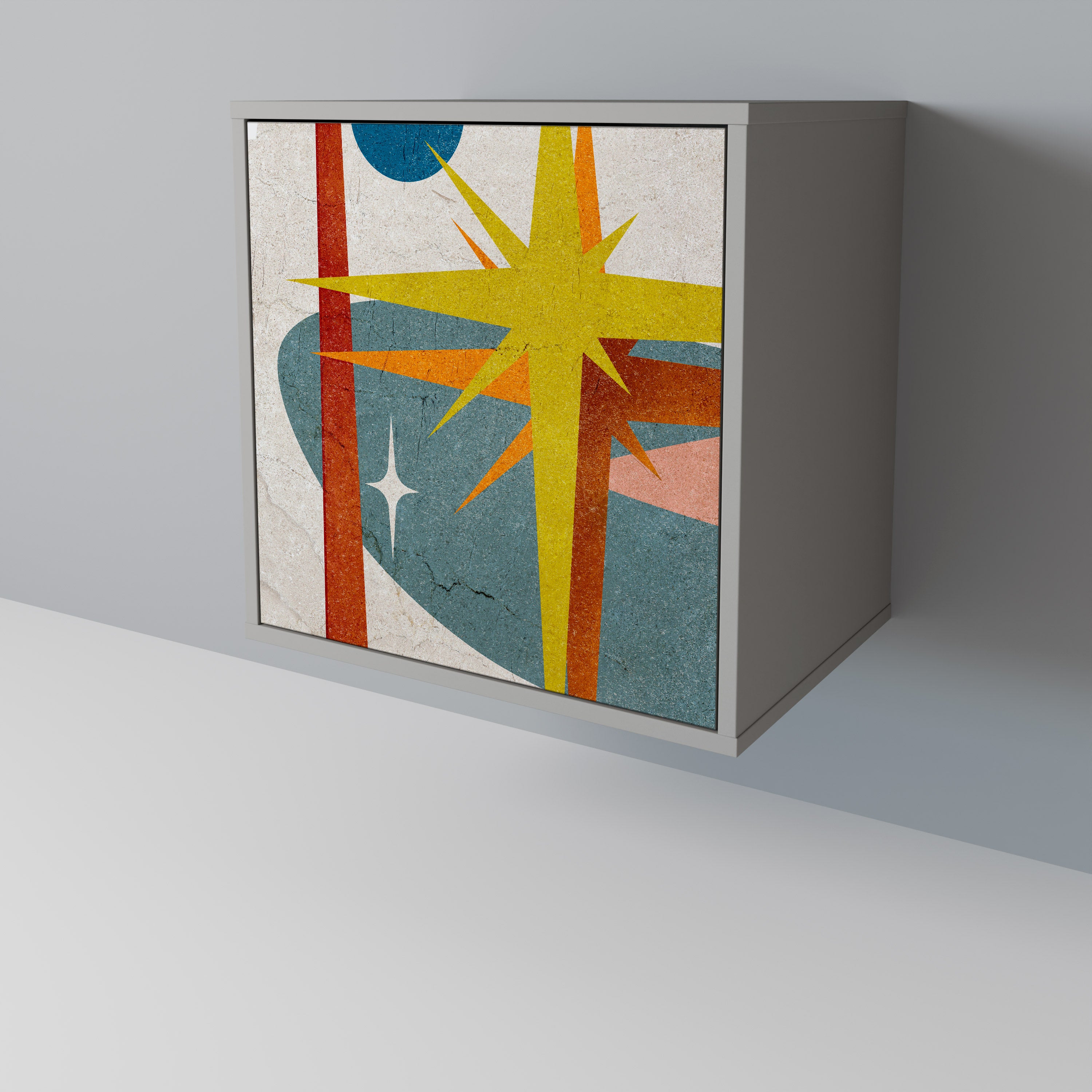 INTERSTELLAR VIBES Aparador de 1 Puerta