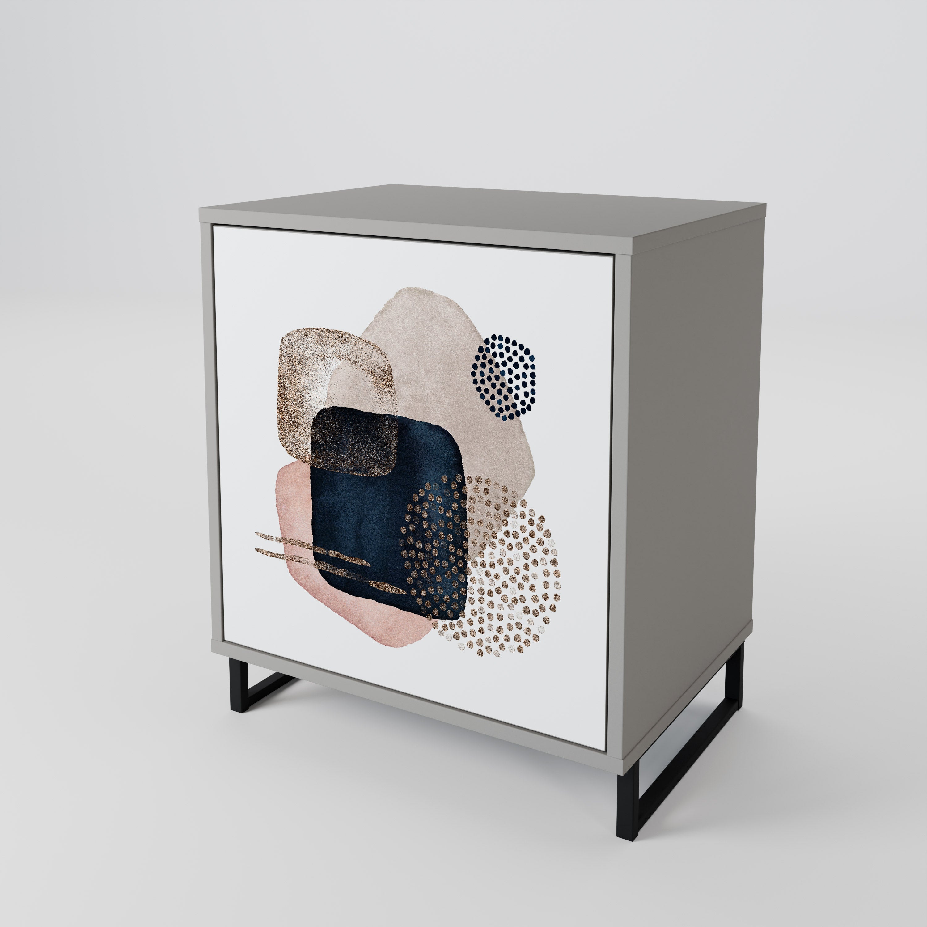 COLORFUL SHAPES Aparador de 1 Puerta