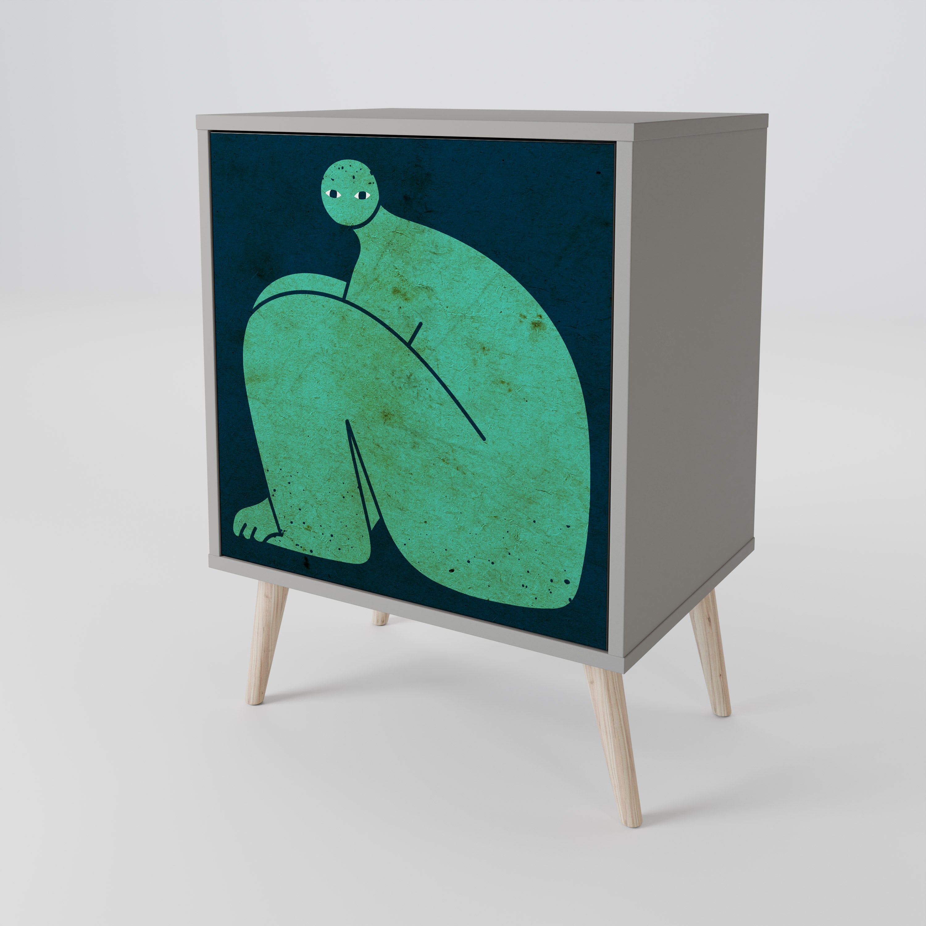 TOGETHER BUT SEPARATELY Aparador de 1 Puerta