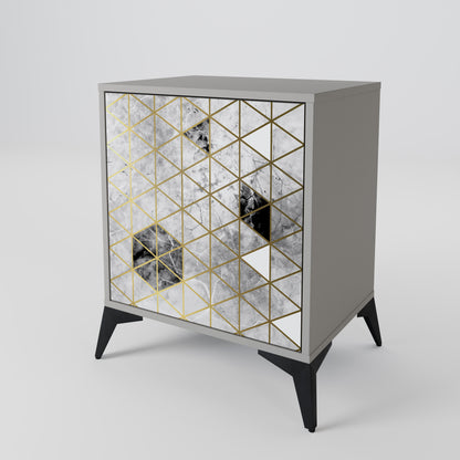ASHEN ARIA 1-Door Sideboard