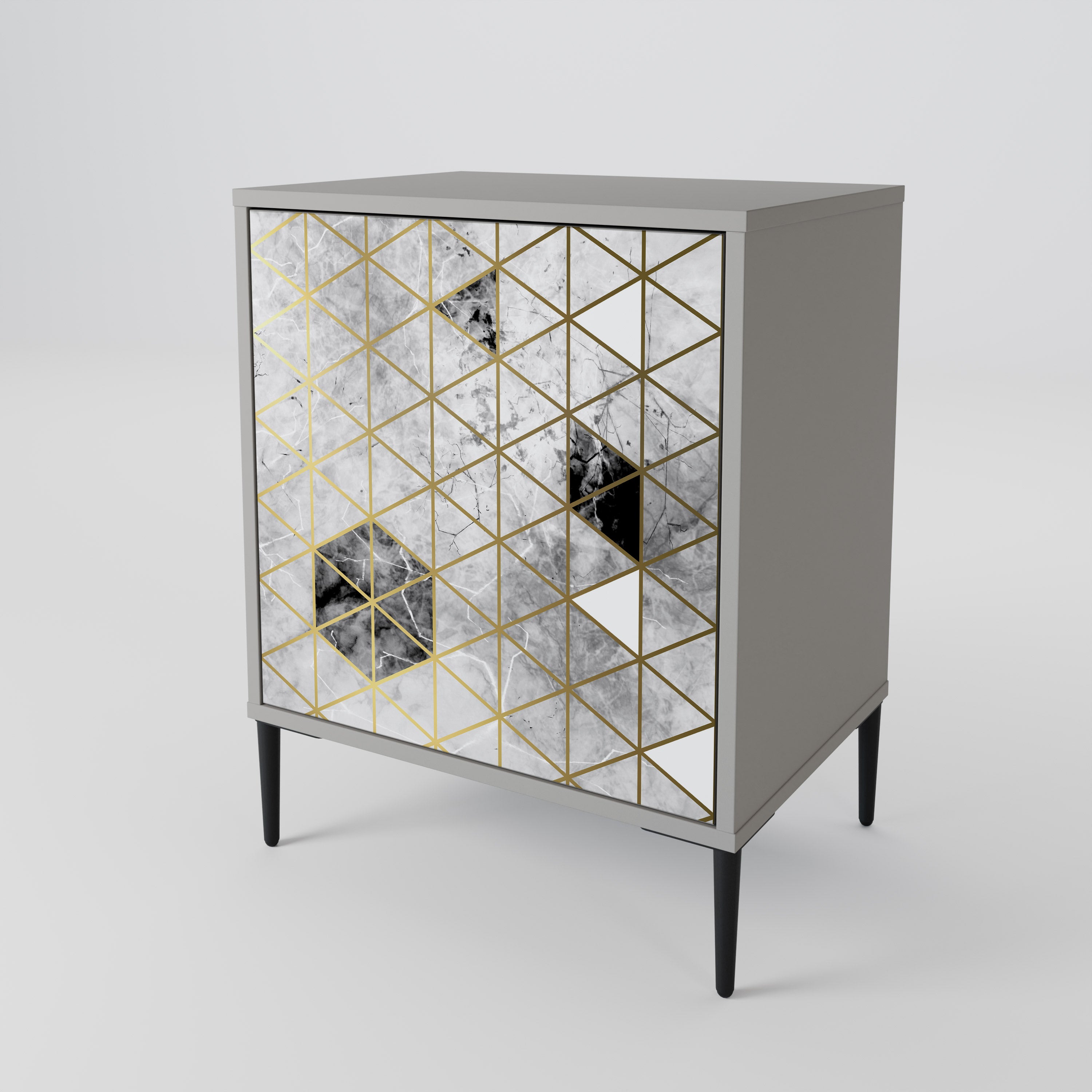 ASHEN ARIA Aparador de 1 Puerta