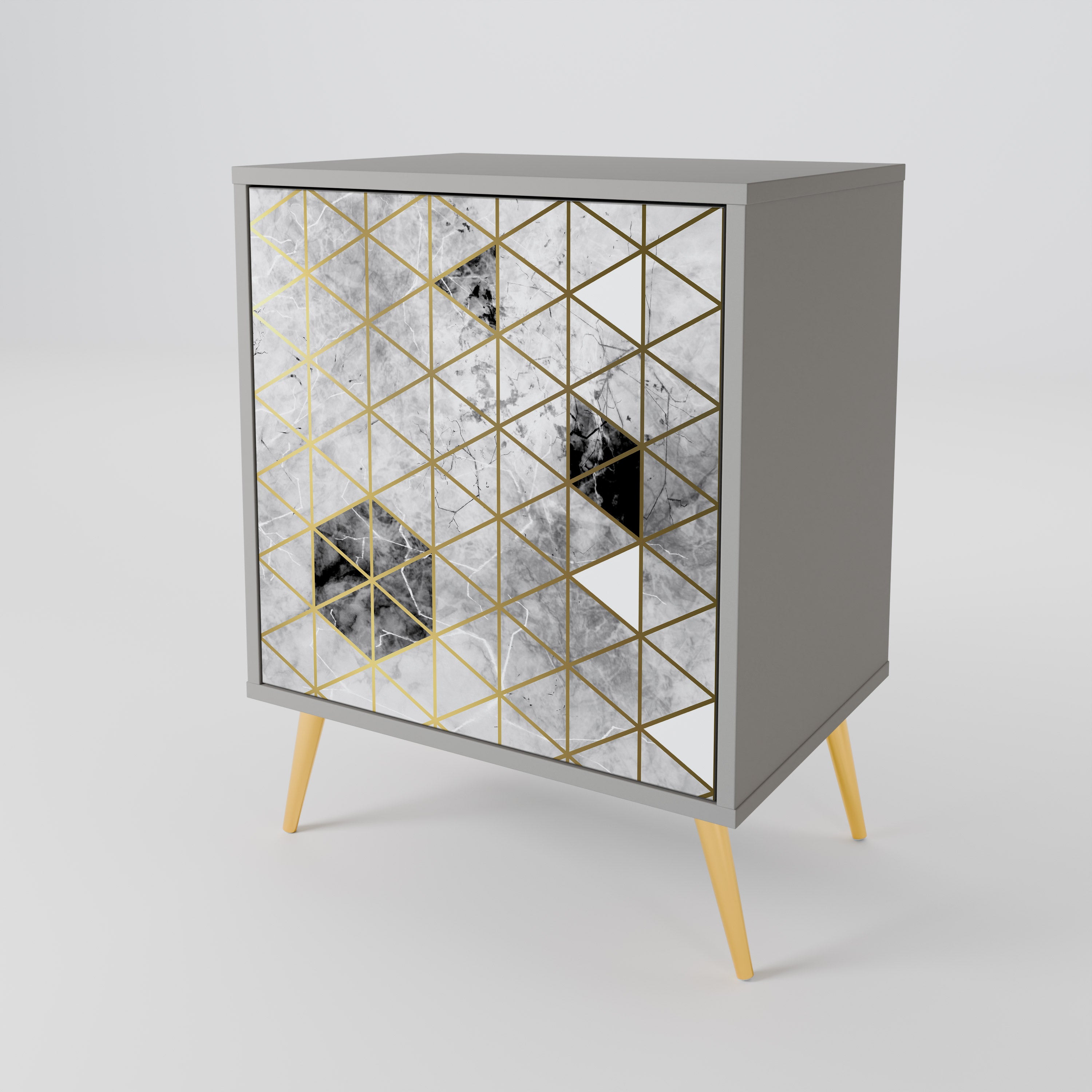 ASHEN ARIA Aparador de 1 Puerta