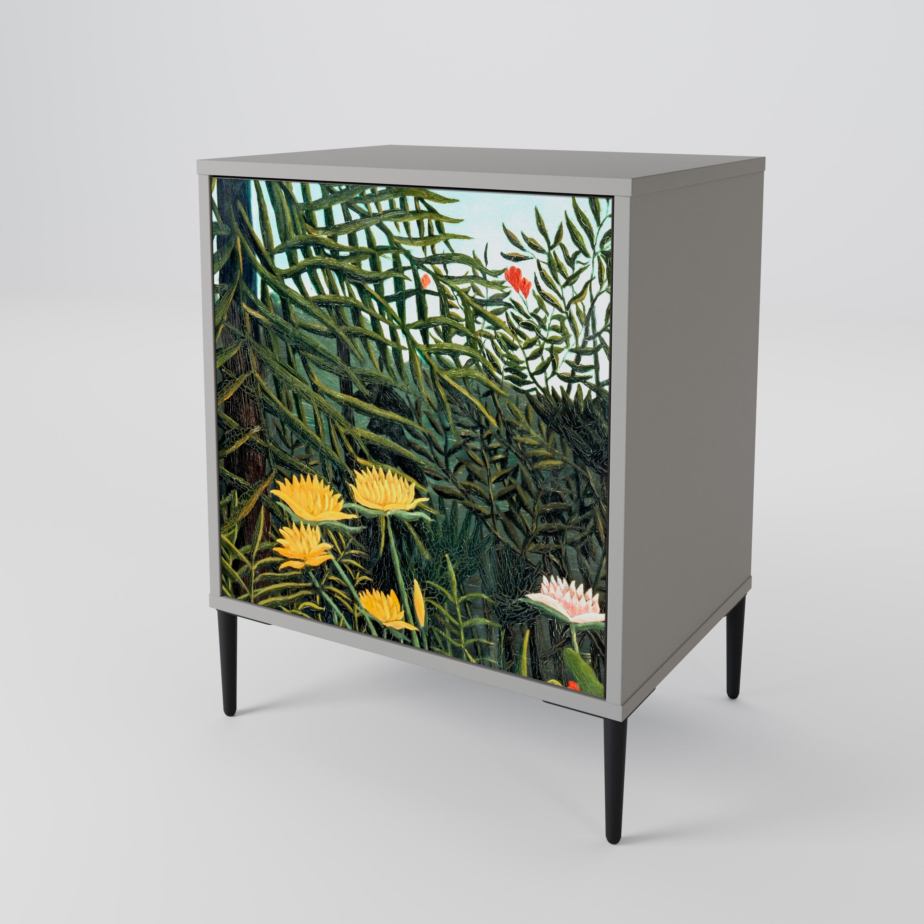 VIRGIN FOREST WITH SUNSET 1-Door Sideboard