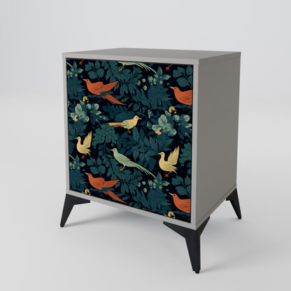 FOWL ORNAMENT 1-Door Sideboard