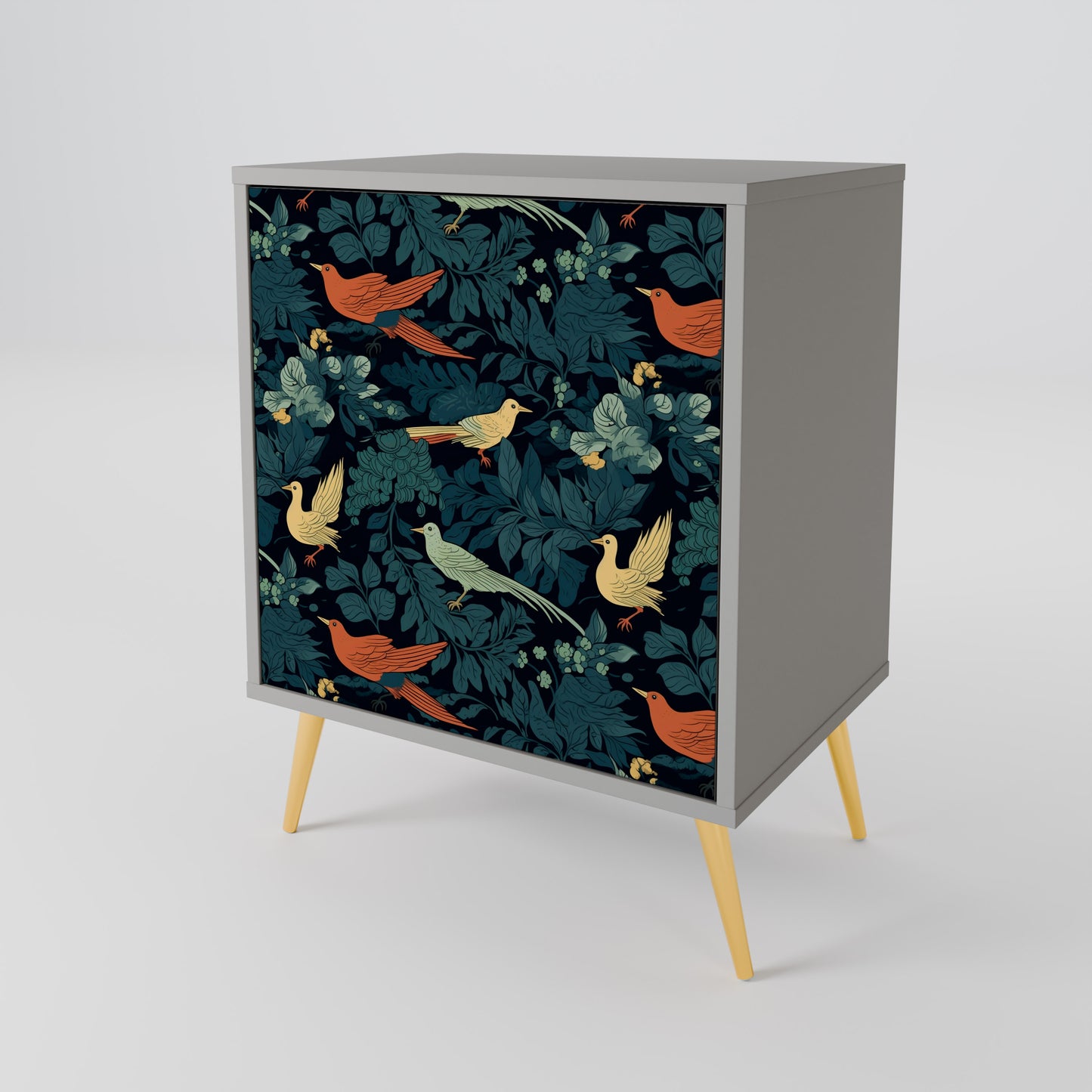 FOWL ORNAMENT 1-Door Sideboard