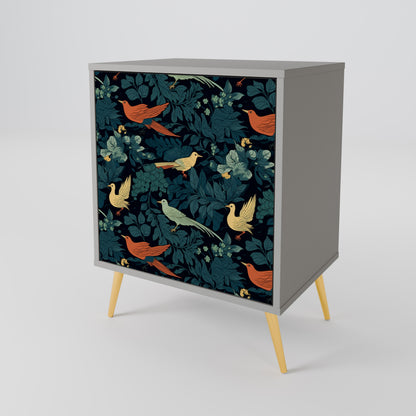 FOWL ORNAMENT 1-Door Sideboard